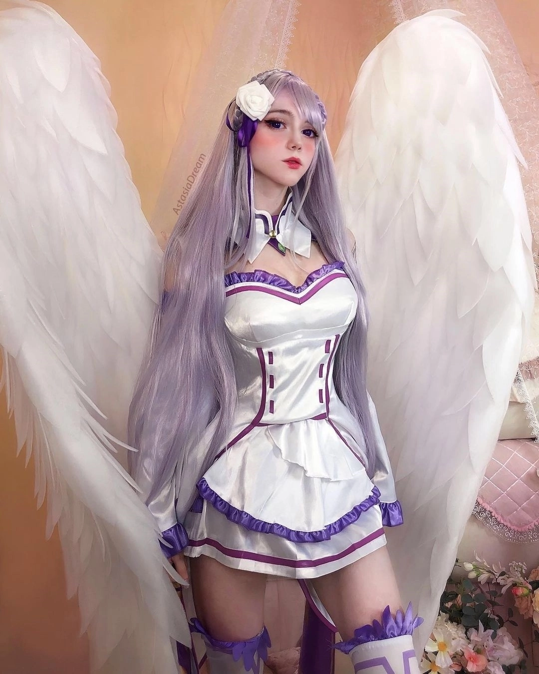 Emilia from Re:Zero by Astasia Dream - Cosplay, Astasiangel, Girls, Emilia, Re: Zero Kara, Longpost