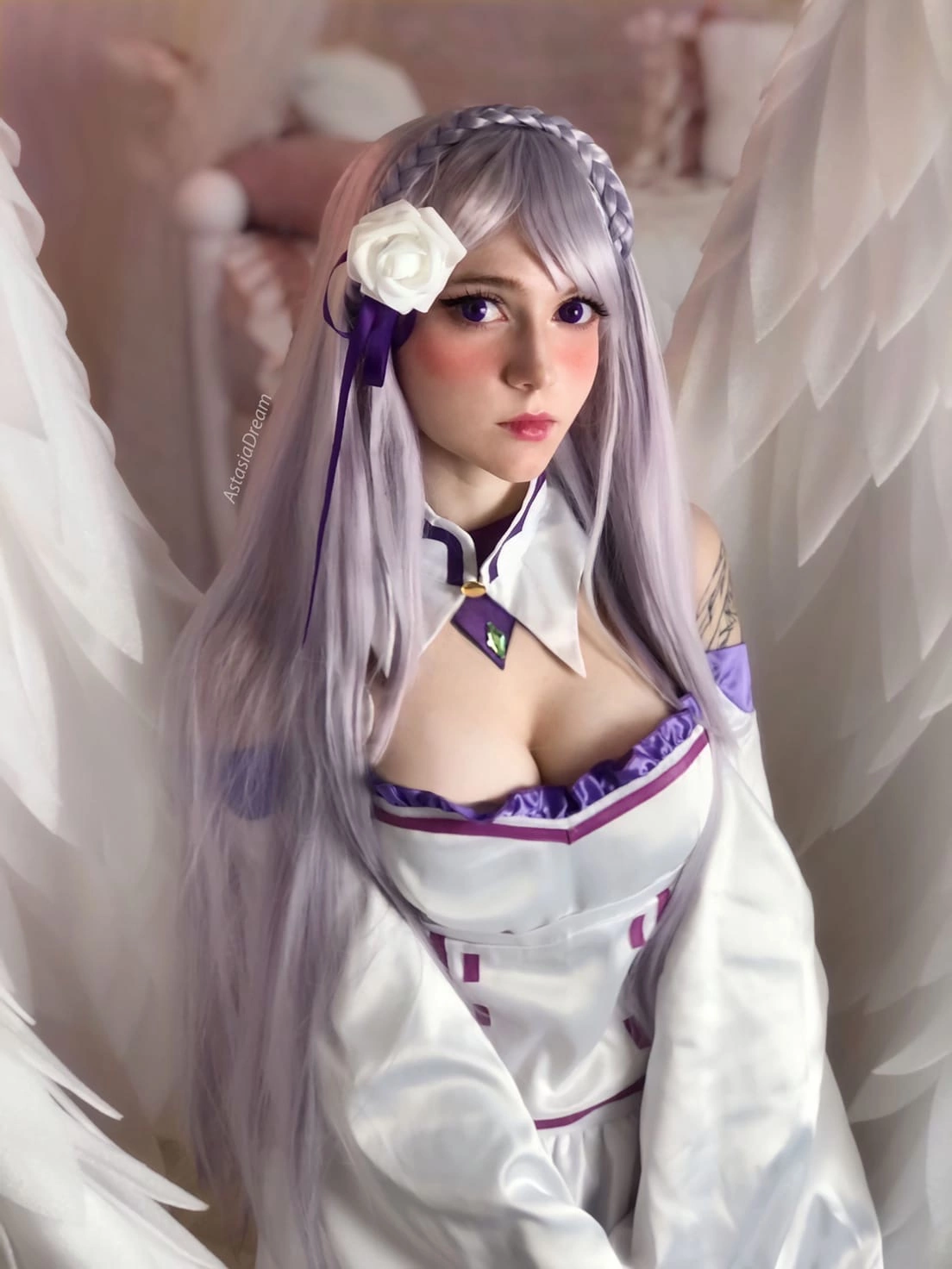 Emilia from Re:Zero by Astasia Dream - Cosplay, Astasiangel, Girls, Emilia, Re: Zero Kara, Longpost