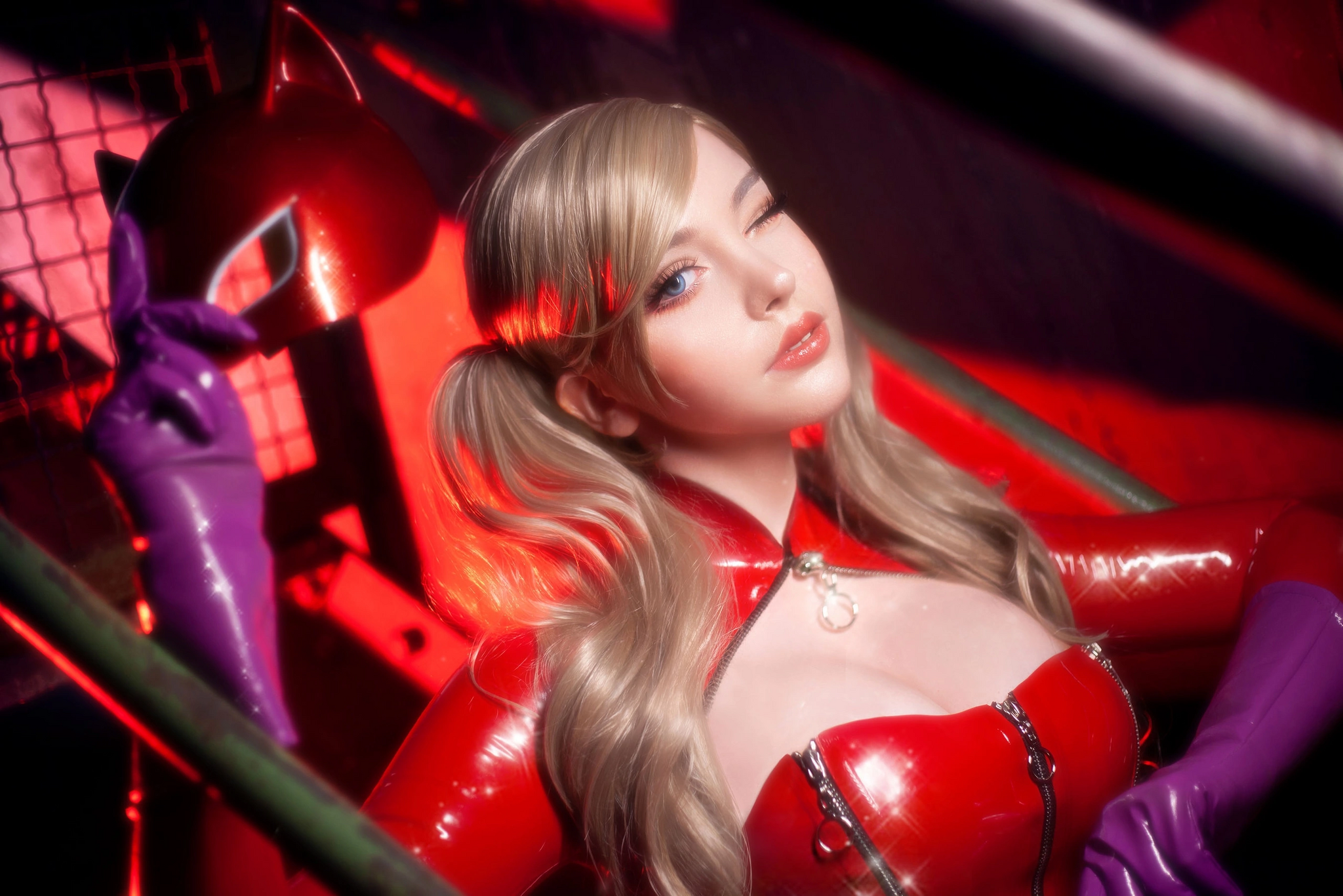 Ann Takamaki - Cosplay, Girls, Persona 5, Ann takamaki, Longpost, Saya The Fox