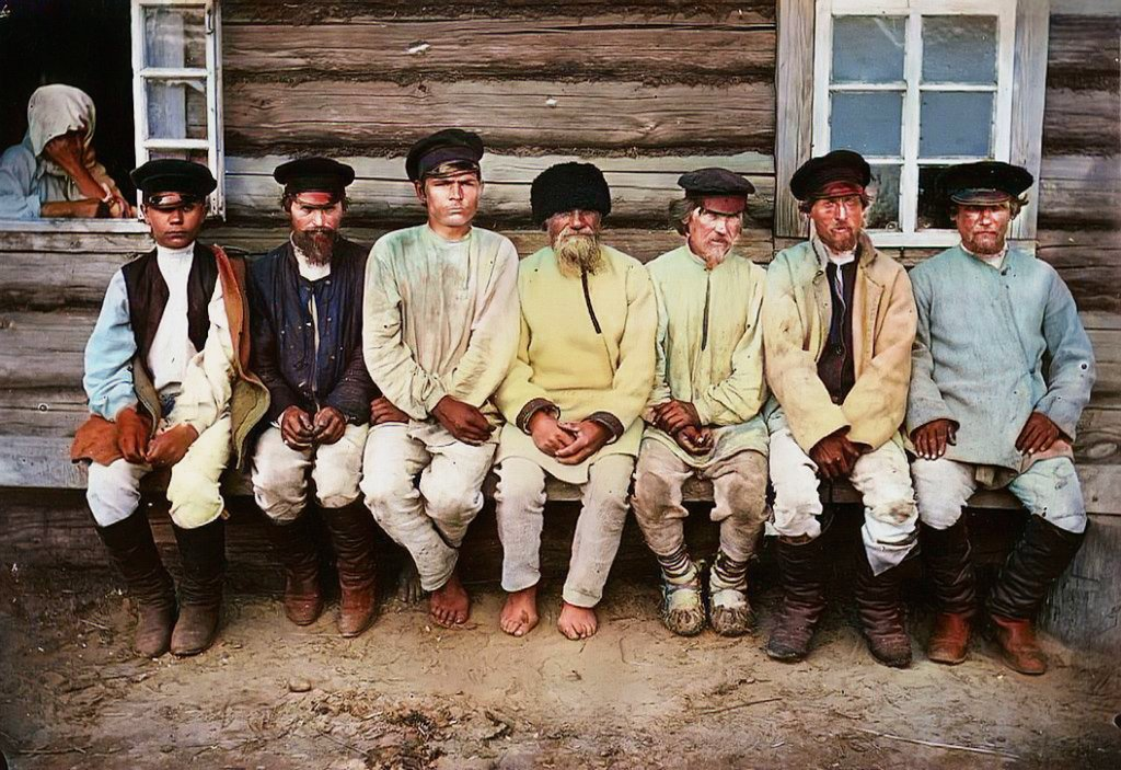 Белорусское крестьянство в цветных фотографиях | Пикабу