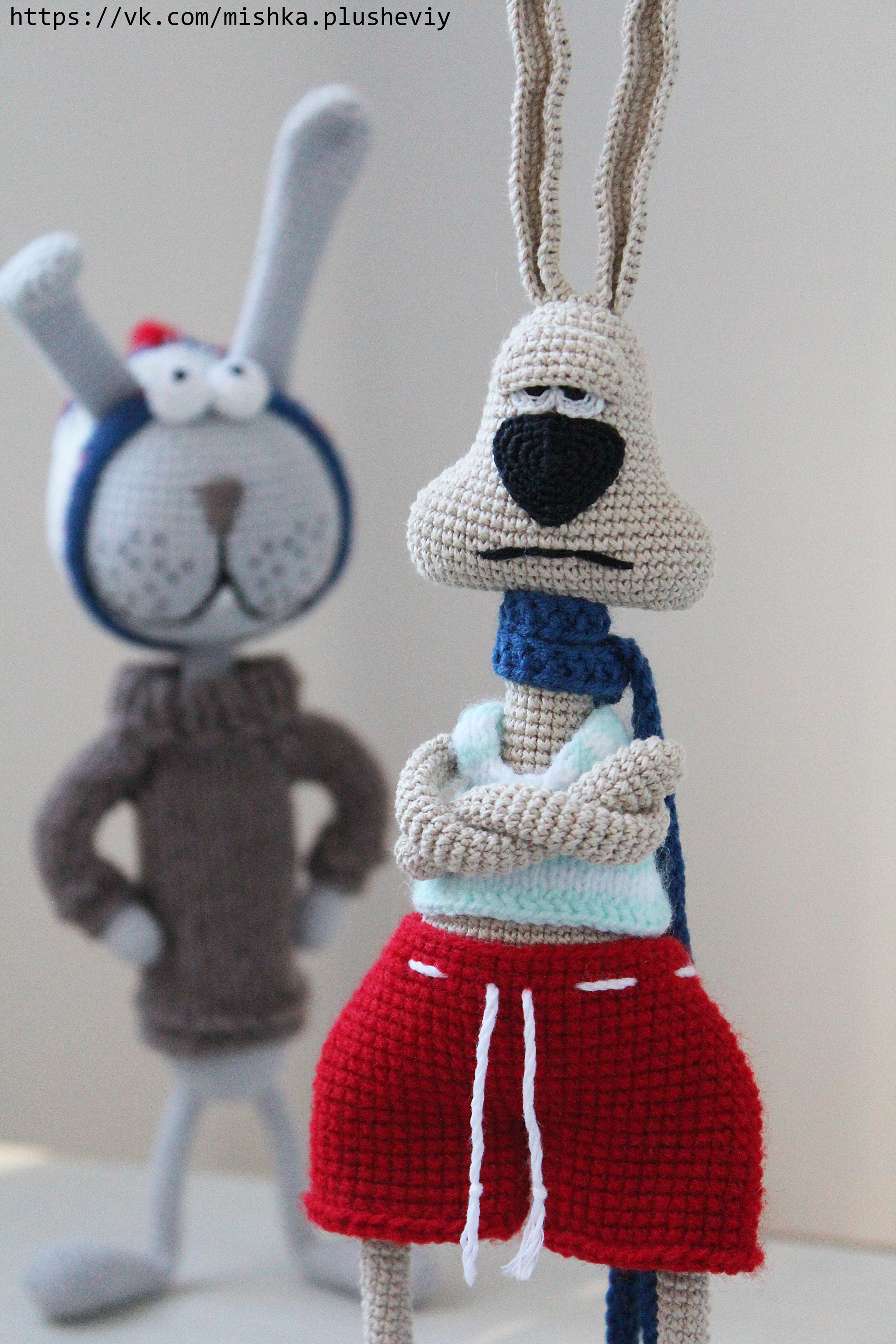 Good Morning Monday!!! - My, Knitted toys, Crochet, Amigurumi, Author's toy, Presents, Doll, Longpost