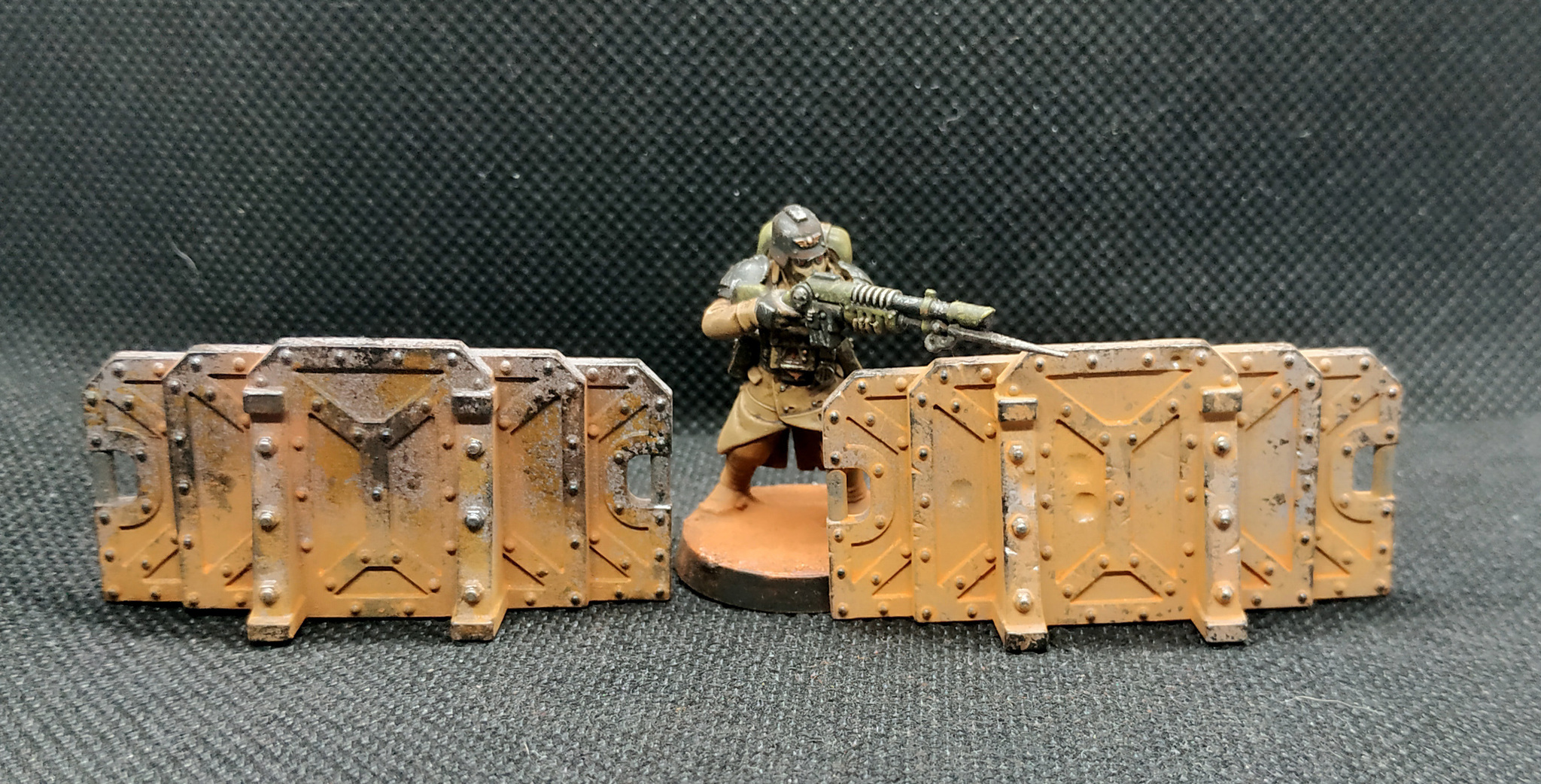 Killteam Octarius, часть третья, террейновая - Моё, Моделизм, Покраска миниатюр, Wh miniatures, Warhammer 40k, Warhammer, Миниатюра, Террейн, Орки, Krieg, Killteam, Death Korps of Krieg, Длиннопост