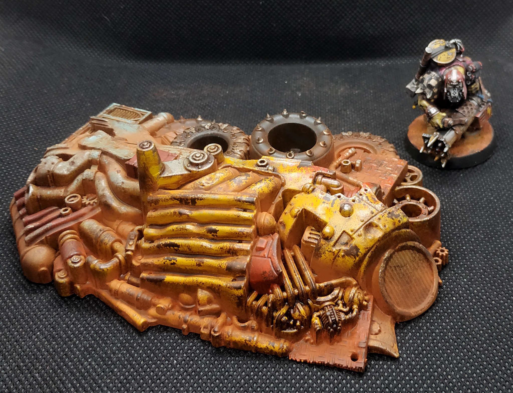 Killteam Octarius part three terrain - My, Modeling, Painting miniatures, Wh miniatures, Warhammer 40k, Warhammer, Miniature, Terrane, Orcs, Krieg, Killteam, Death korps of krieg, Longpost