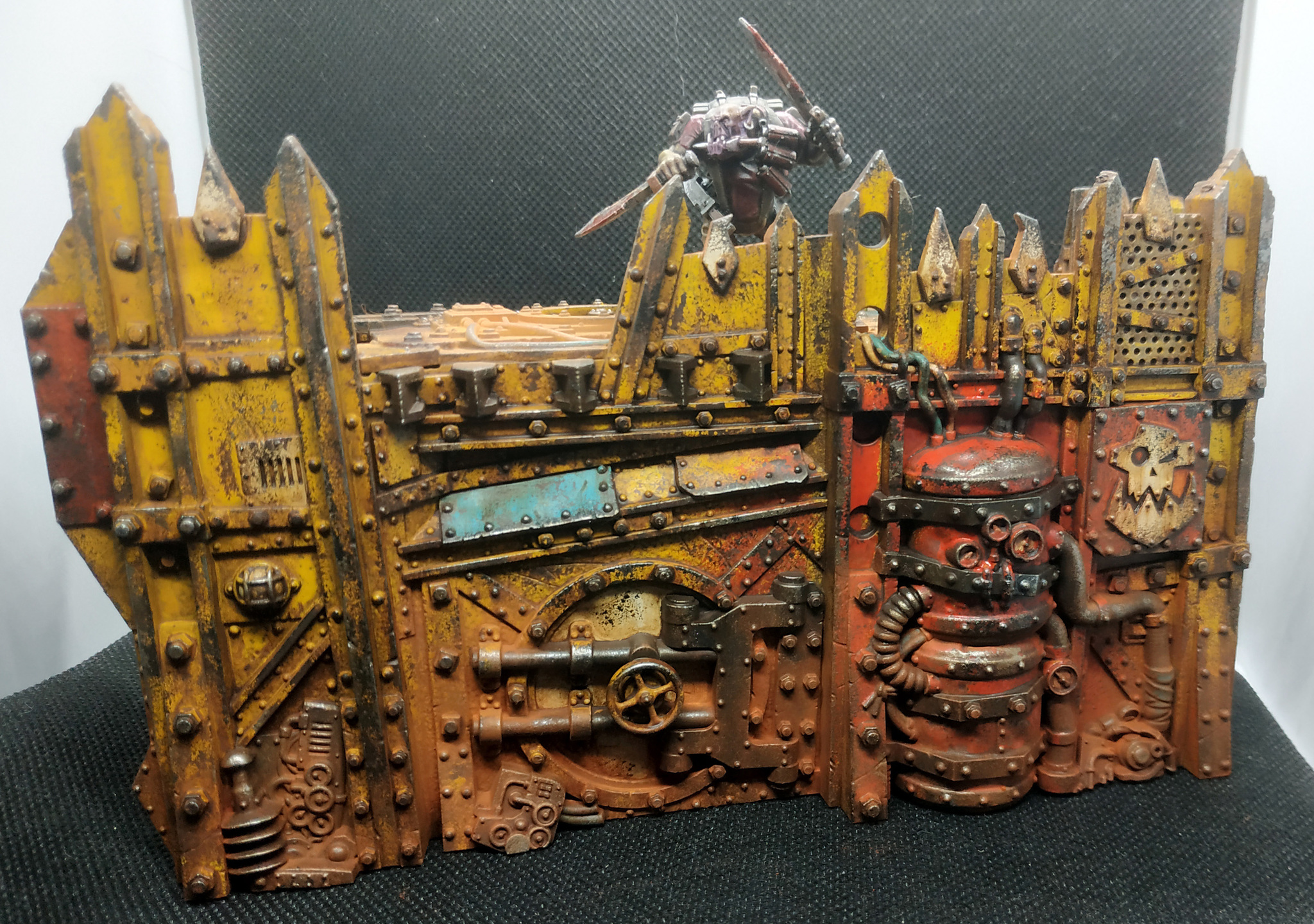 Killteam Octarius part three terrain - My, Modeling, Painting miniatures, Wh miniatures, Warhammer 40k, Warhammer, Miniature, Terrane, Orcs, Krieg, Killteam, Death korps of krieg, Longpost