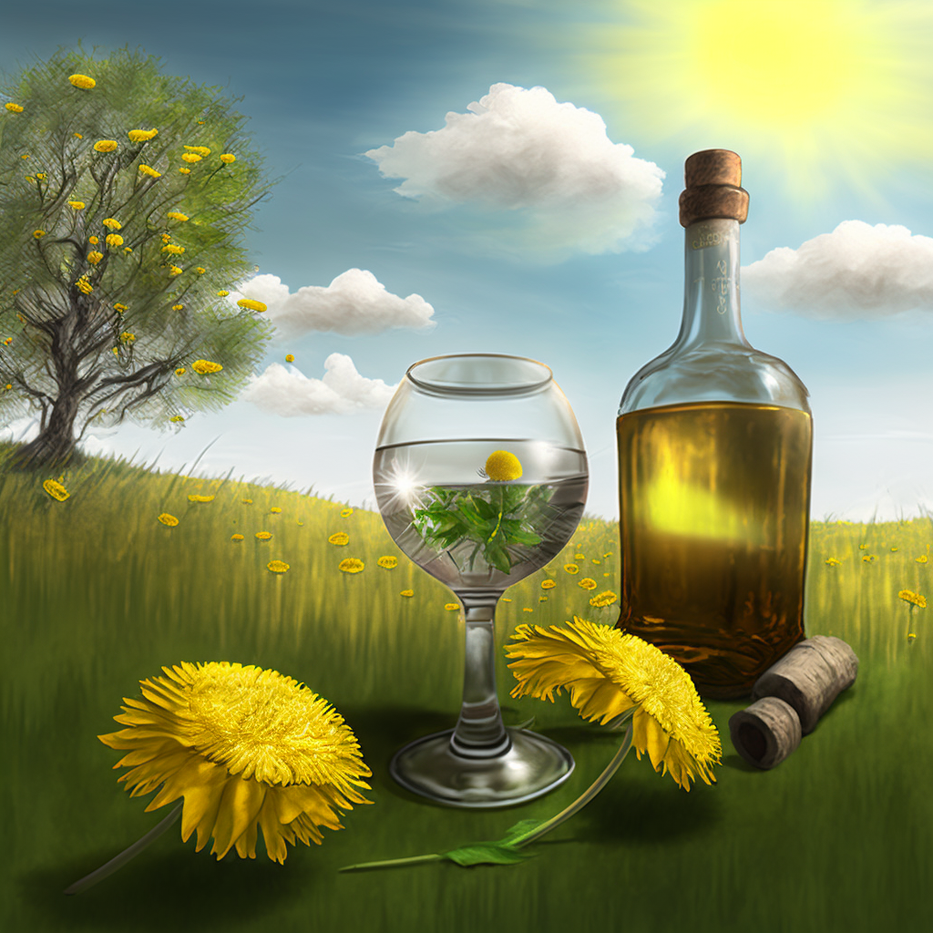 Вино одуванчики бутылка. Ray Bradbury "Dandelion Wine". Вино из одуванчиков обложка. Вино из одуванчиков иллюстрации.