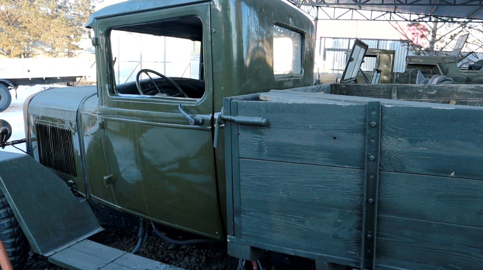 Culture shock: a cache of WWII equipment and a replica of the Butino Palace were discovered in Shilka - My, Shilka, Retrotechnics, Retro car, Semi-and-a-half, Gaz-Aa, Dodge, Merchants, Spare parts, Excursion, Longpost, Story, Nerchinsk