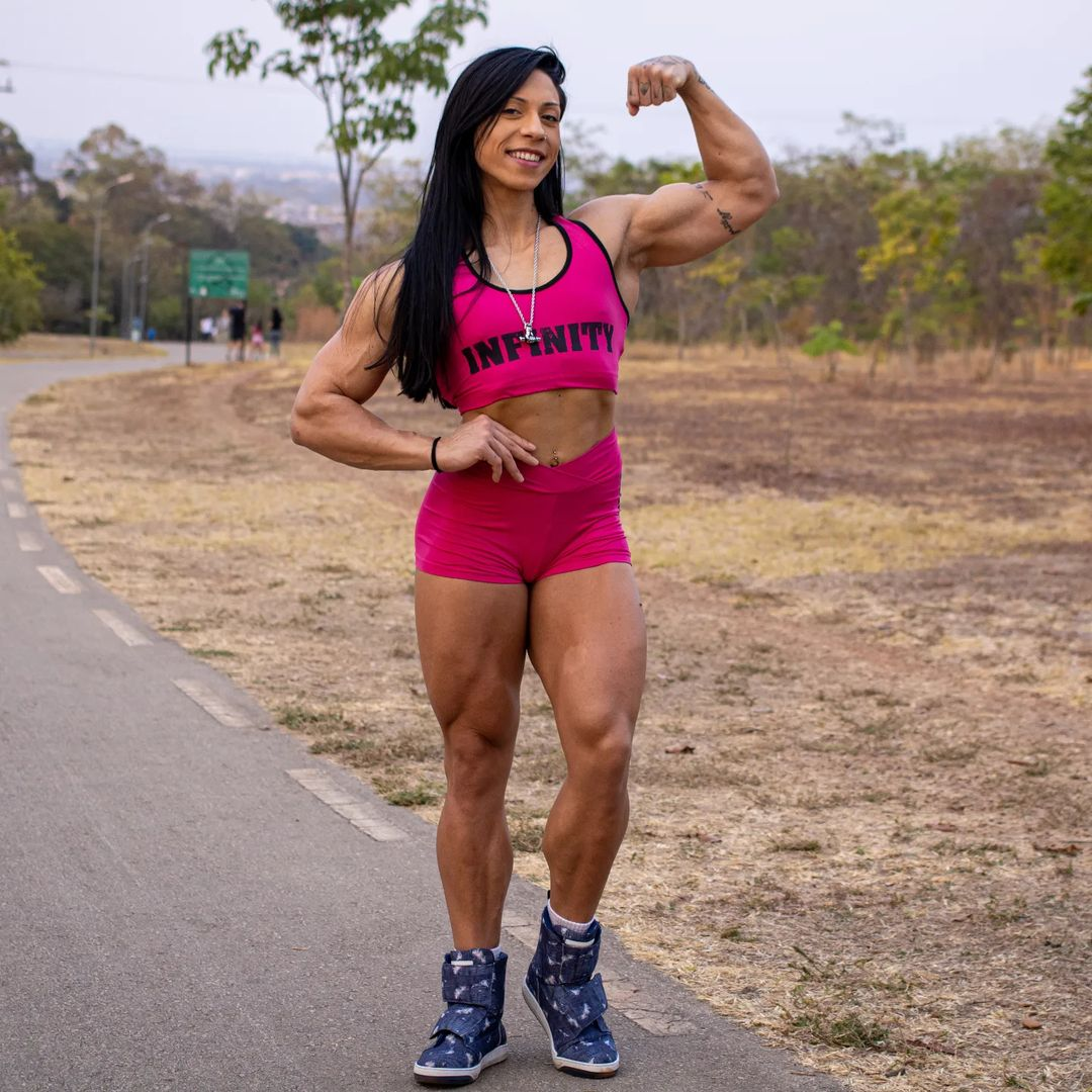 Samara Franka - NSFW, Samara Franca, Bodybuilders, Sports girls, Girls, Sexuality, Brazil, Booty, Muscle, Video, Vertical video, Longpost, Body-building