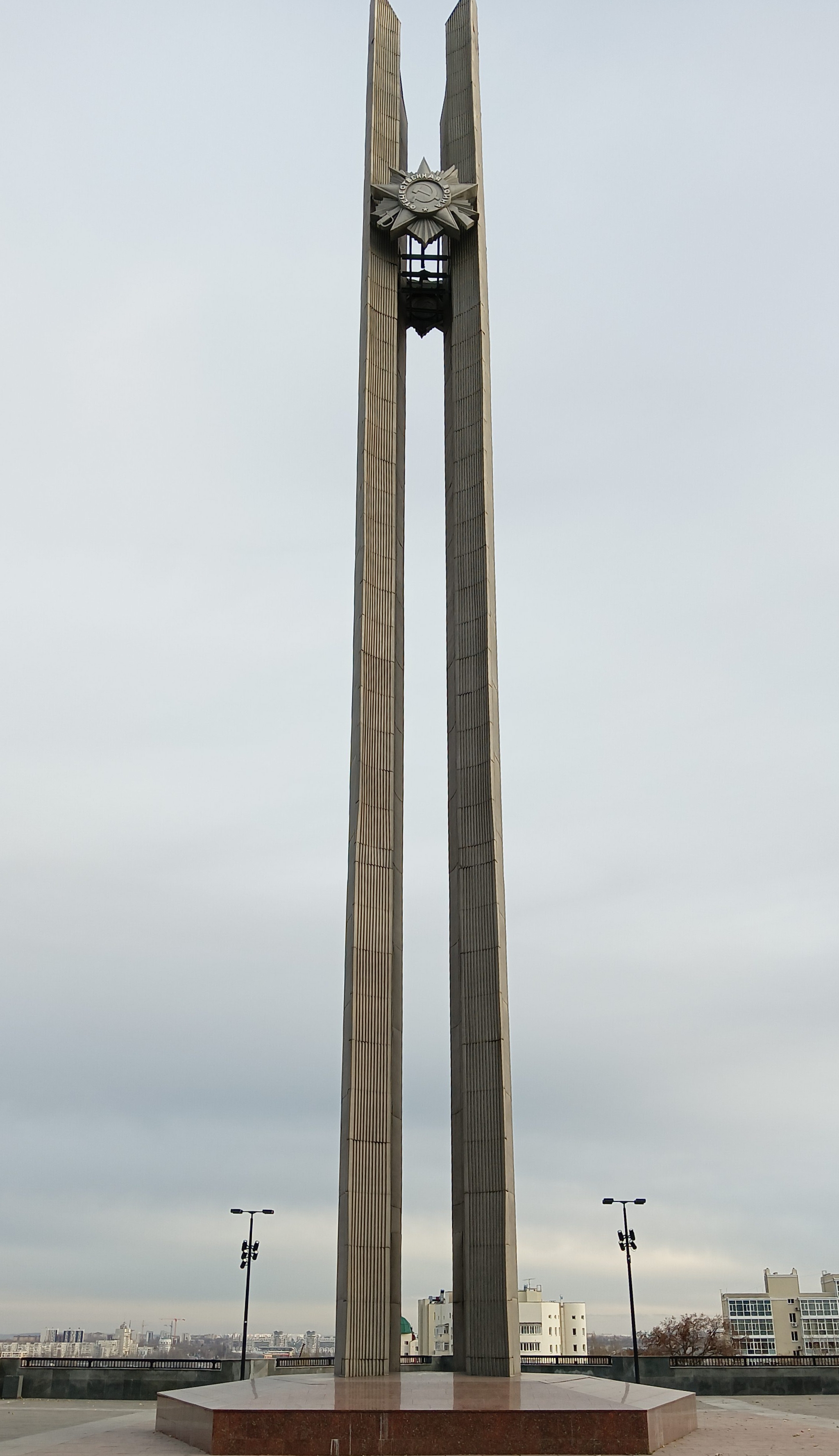 Memorial Stele on Victory Square - My, Voronezh, Monument, Victory Square, Stele, Video, Longpost