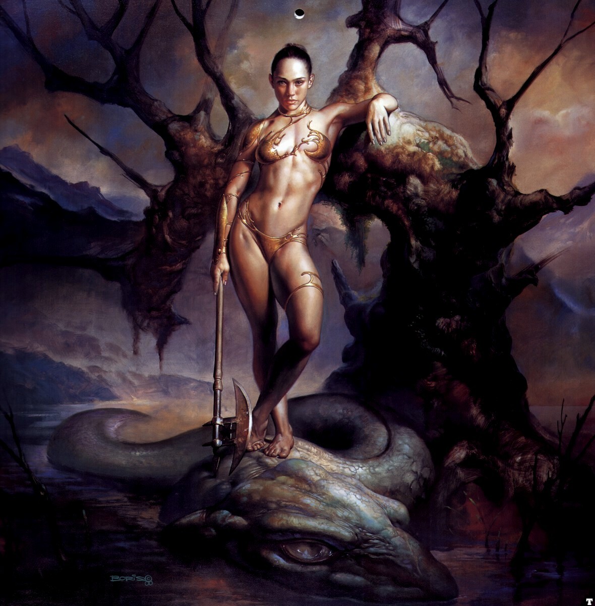 Boris Vallejo - NSFW, Boris Vallejo, Art, Longpost