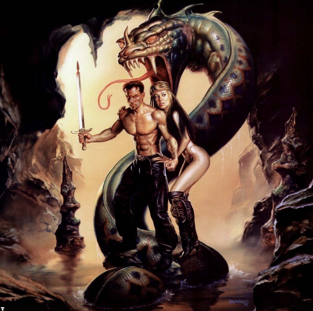 Boris Vallejo - NSFW, Boris Vallejo, Art, Longpost