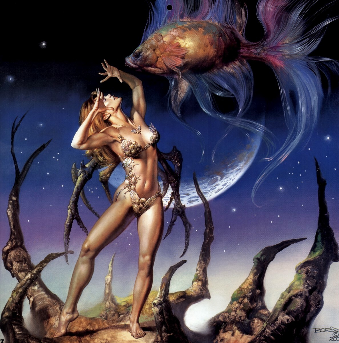 Boris Vallejo - NSFW, Boris Vallejo, Art, Longpost