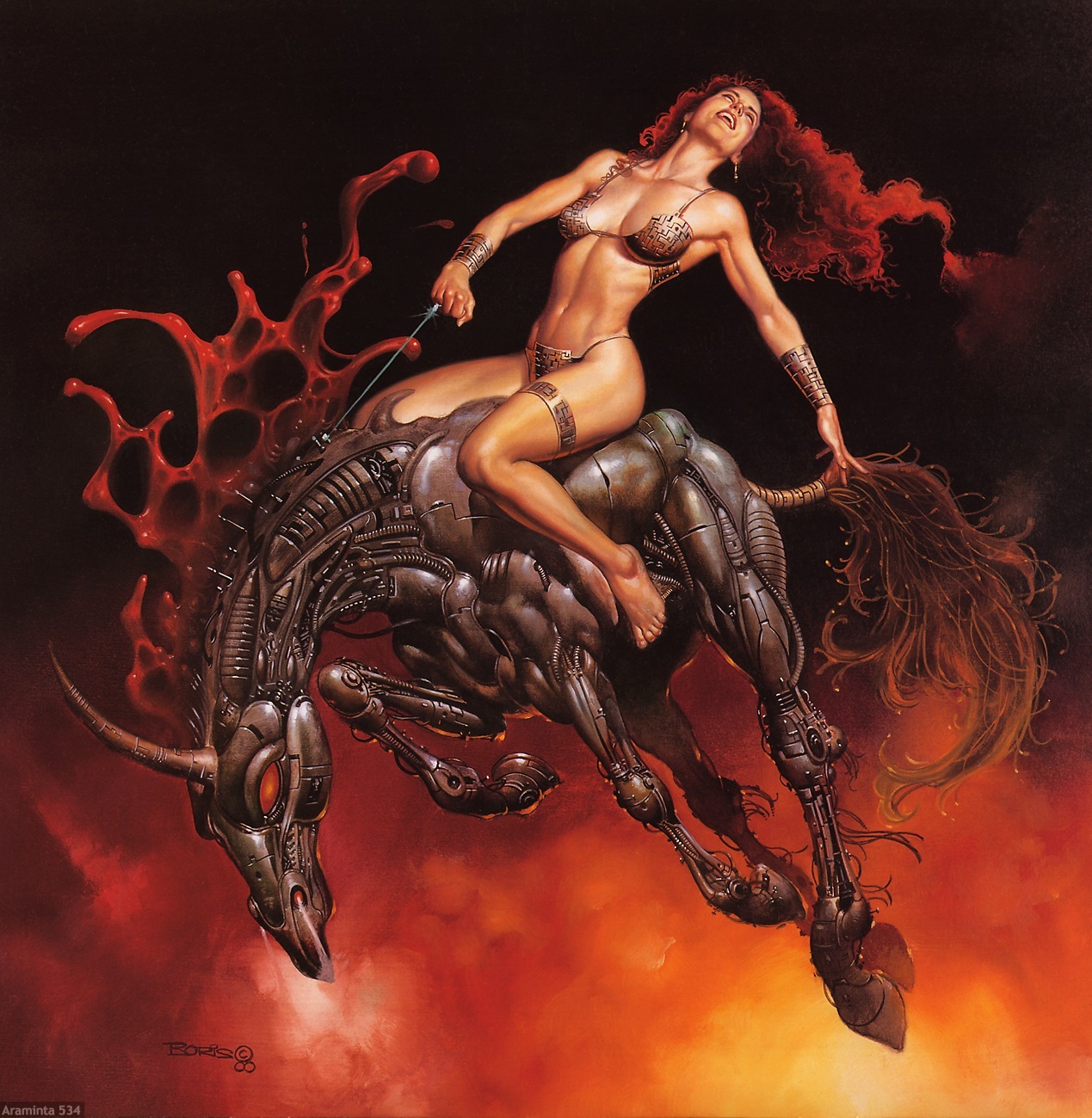 Boris Vallejo - NSFW, Boris Vallejo, Art, Longpost