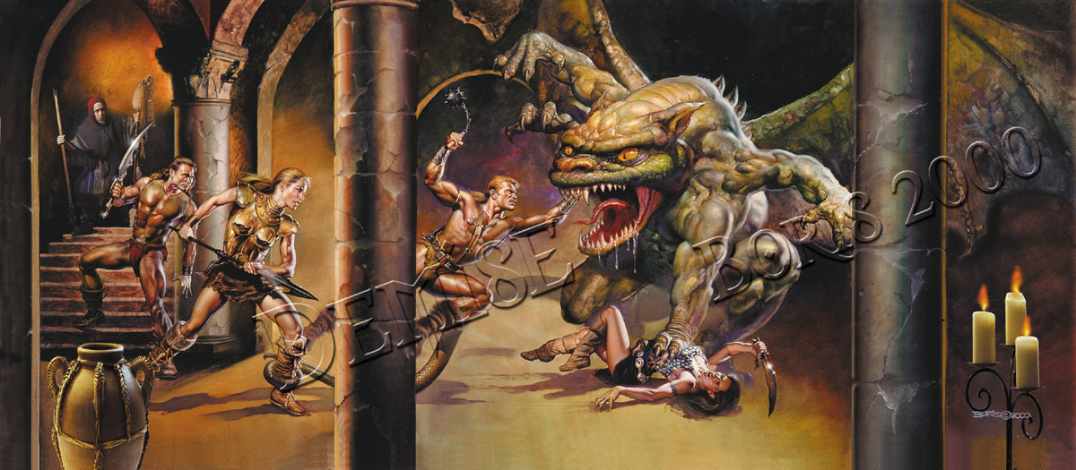 Boris Vallejo - NSFW, Boris Vallejo, Art, Longpost