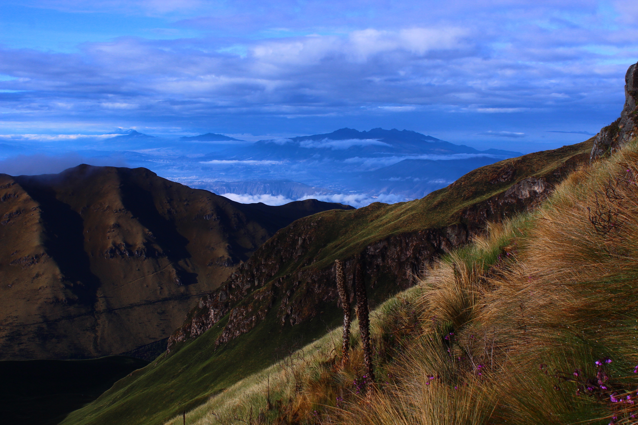 Mountains or sea? - My, Ecuador, Volcano, Life stories, Hike, The mountains