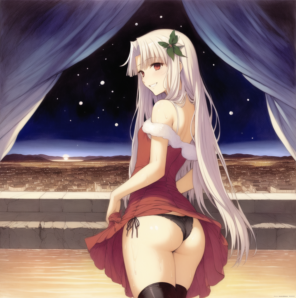 Illyasviel von Einzbern - NSFW, Anime Art, Аниме, Illyasviel Von Einzbern, Fate, Fate Grand Order, Novelai, Длиннопост