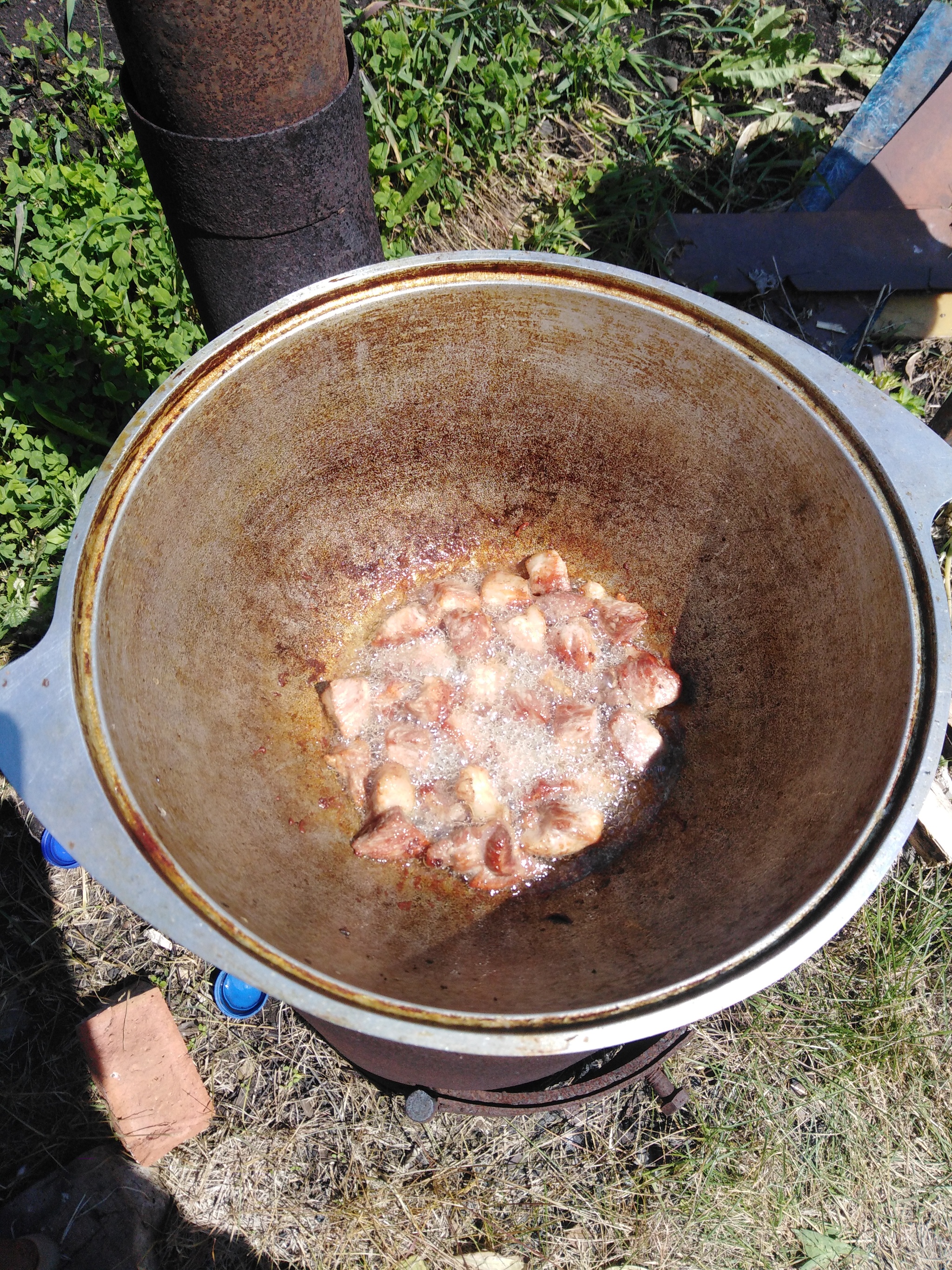 swimmer - My, Preparation, Pilaf, Longpost, Recipe