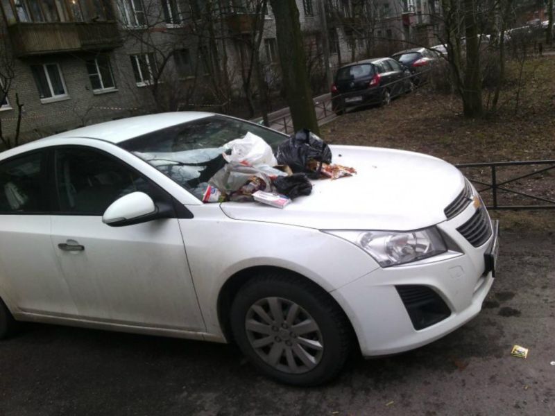 PEOPLE'S FINE FOR IMCORRECT PARKING - Неправильная парковка, The photo, Humor, Longpost