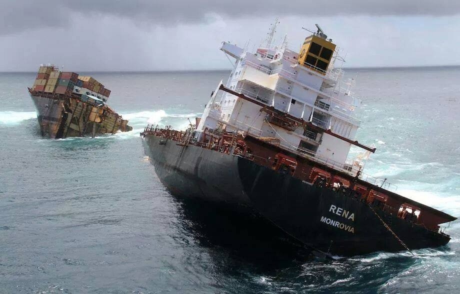 Miscellaneous bad - Sea, Vessel, Crash, Longpost, The photo