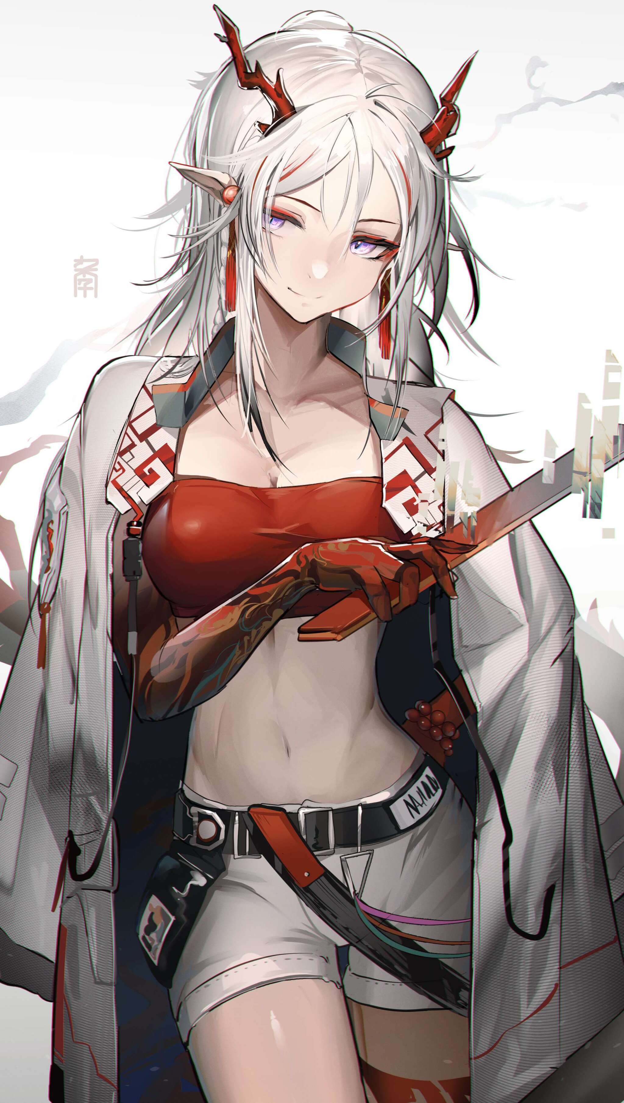 Arknights operators - Аниме, Anime Art, Arknights, Texas (Arknights), Lappland, Exusiai, Nian, Provence (Arknights), Видео, Вертикальное видео, Длиннопост