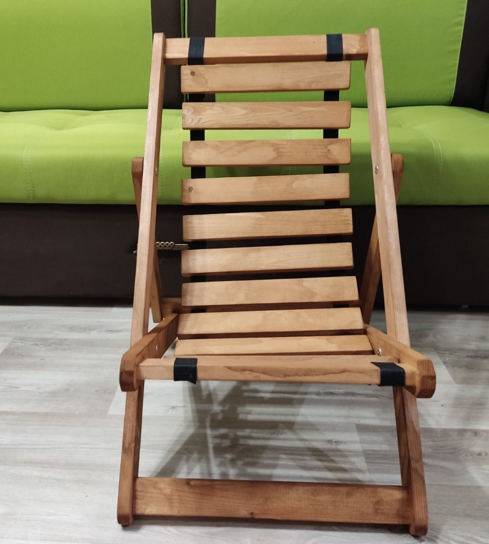 Children's deck chair - Crafts, Furniture, Dacha, Longpost