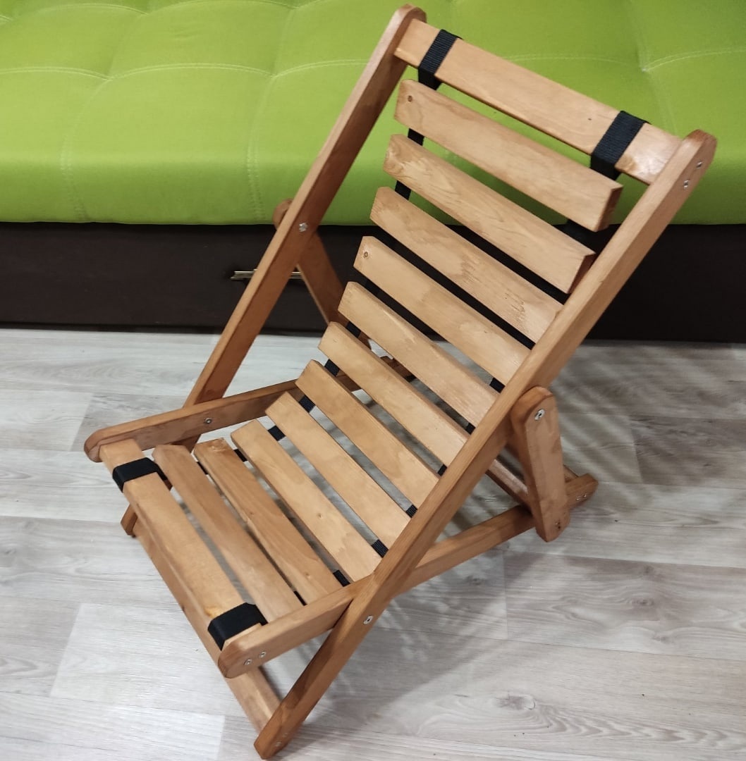 Children's deck chair - Crafts, Furniture, Dacha, Longpost