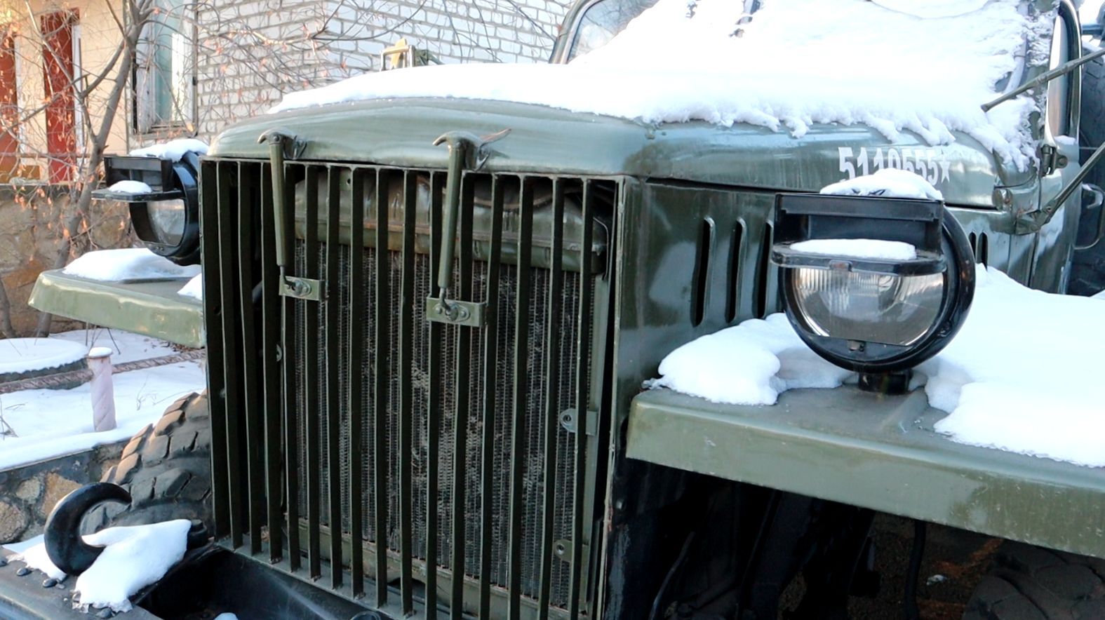 You can consider our car a Studebaker: the end of a walk among WWII equipment - a “Restyled” lorry” and “Katyusha” - My, Studebaker, Retro car, Gaz-Aa, Katyusha, The Great Patriotic War, Longpost, Military equipment