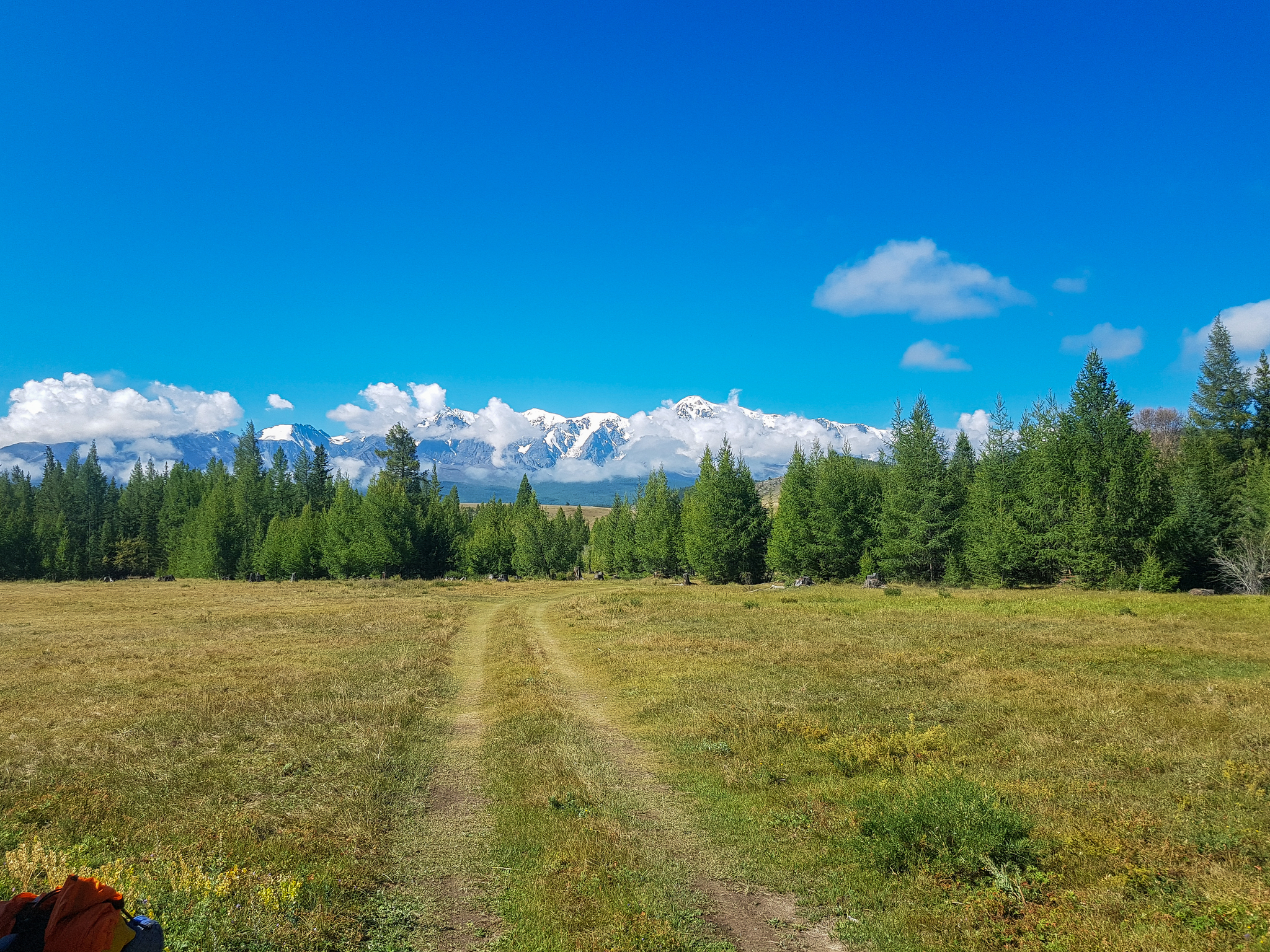 Cycling tour of the Sakhalin people in the Altai Mountains. Part 8 - My, Hike, Mountain tourism, Camping, Travel across Russia, Tent, Туристы, Bikepacking, Bike ride, Kuray, Kurai steppe, Longpost, Altai Republic