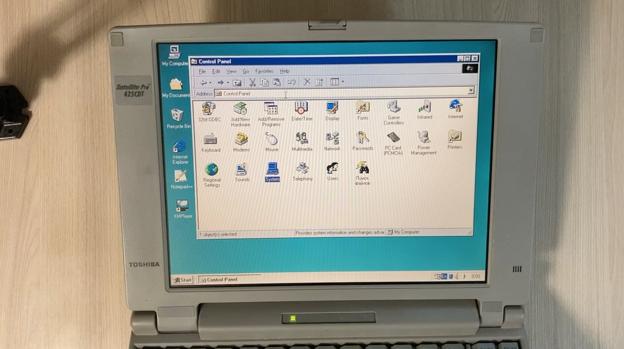 Мои первыи ноутбук! Посмотрим технологии 90х! Разбор Toshiba Satellite Pro  430CDT | Пикабу