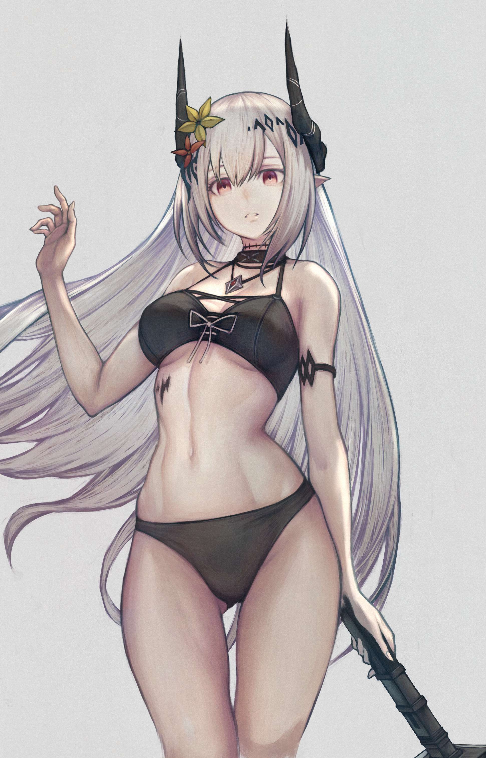 Arknights operators - NSFW, Anime, Anime art, Arknights, Nian, Archetto, Mudrock, Texas (Arknights), Surtr, Video, Longpost, Vermeil (Arknights)