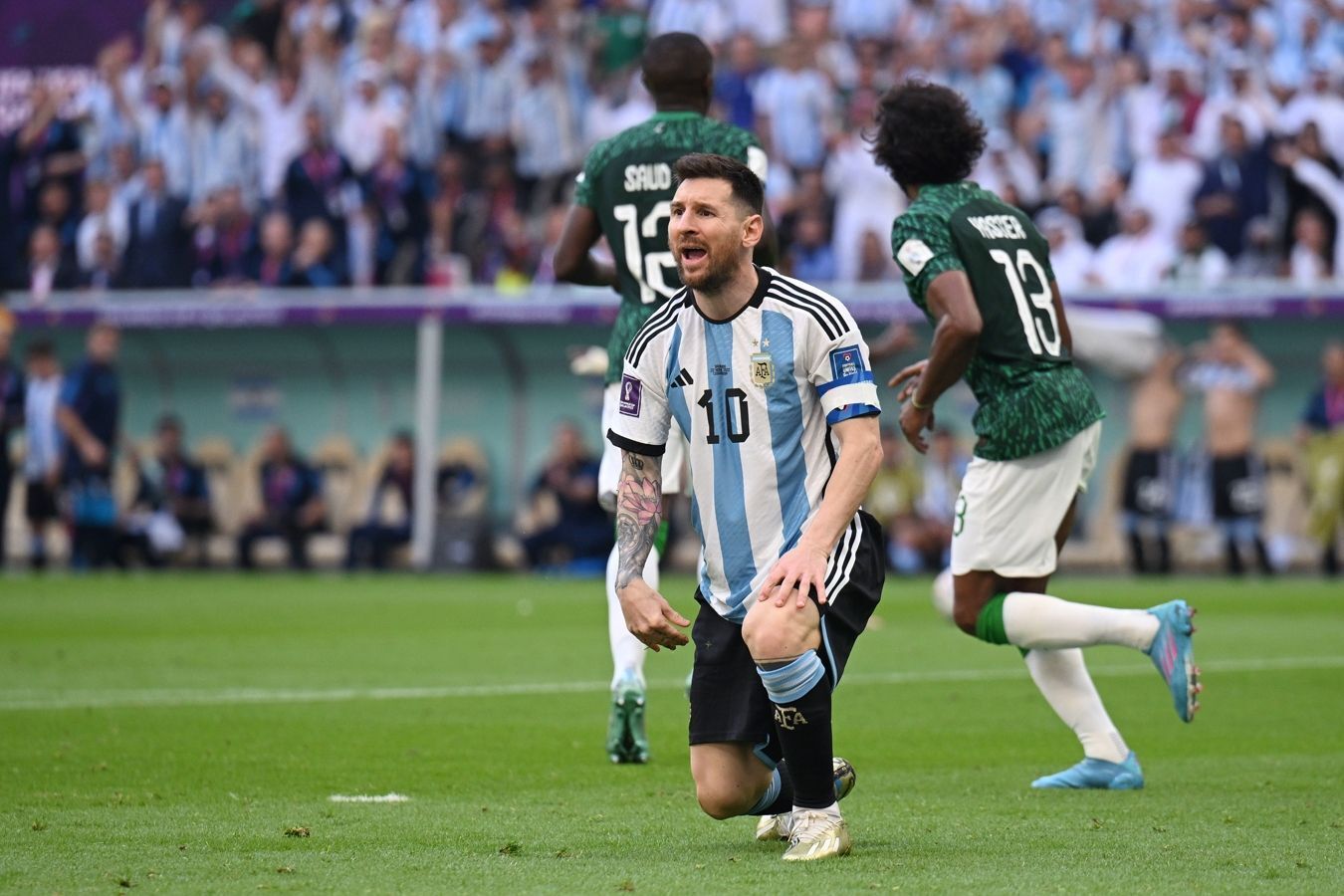 Something went wrong... - Football, Soccer World Cup, Argentina, Saudi Arabia, Lionel Messi, Epic win, FIFA World Cup 2022