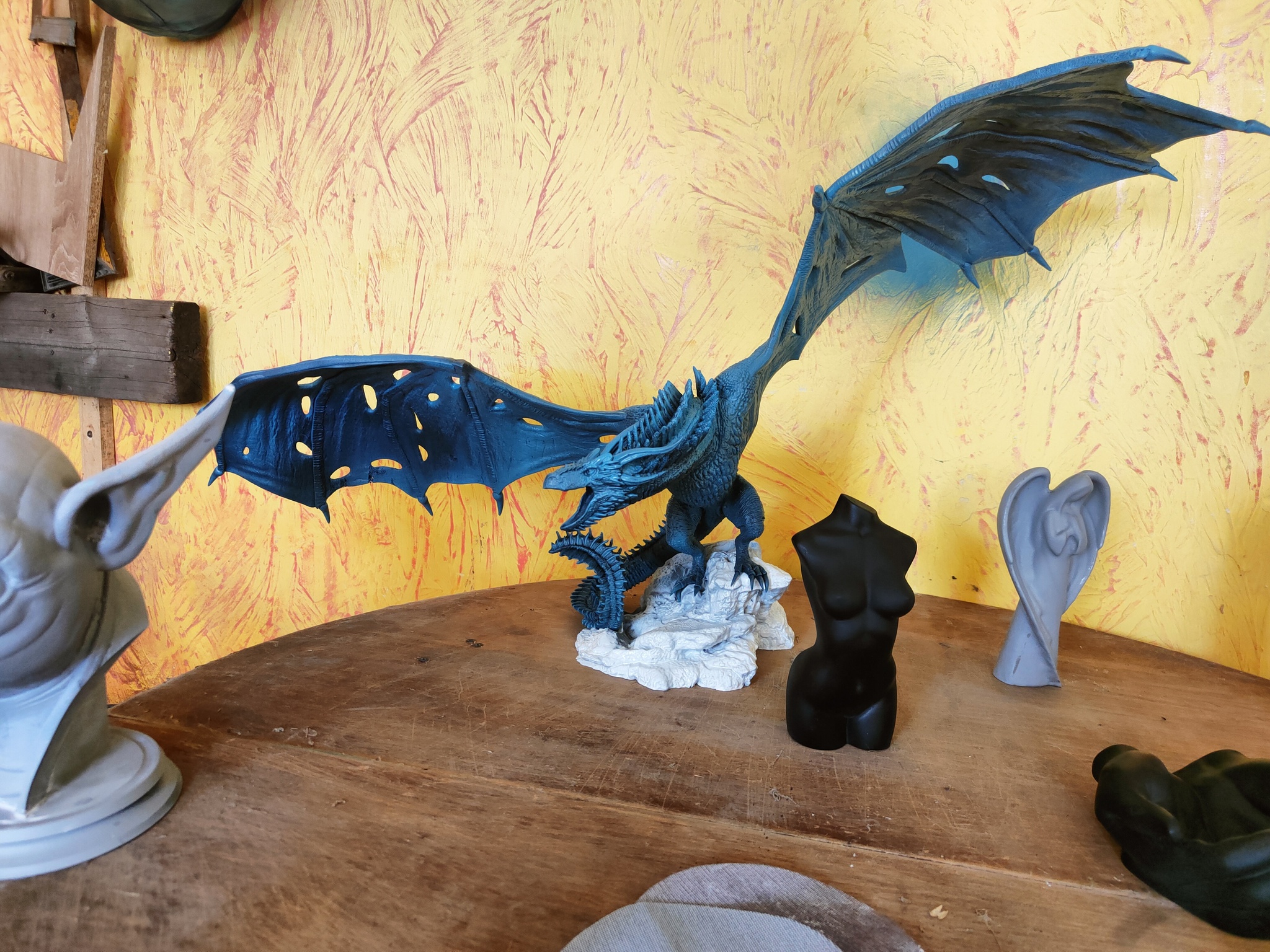 3d printing - My, 3D печать, The Dragon, Longpost, 3D modeling, 3D printer, Figurines, Wyvern