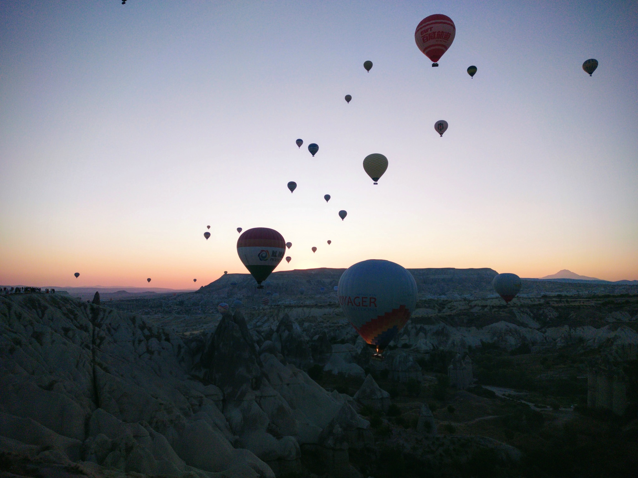 Hot air balloons in Cappadocia - My, Turkey, Cappadocia, Mobile photography, The photo, Longpost, Balloon