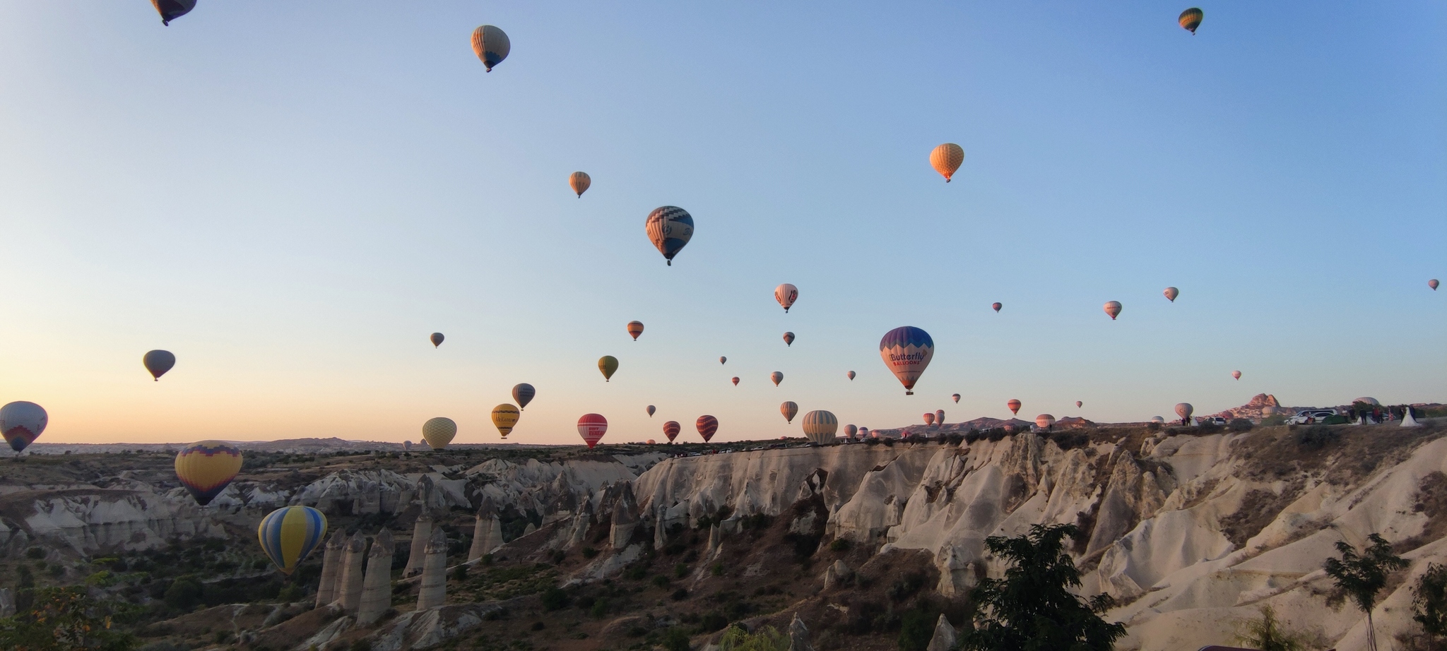 Hot air balloons in Cappadocia - My, Turkey, Cappadocia, Mobile photography, The photo, Longpost, Balloon