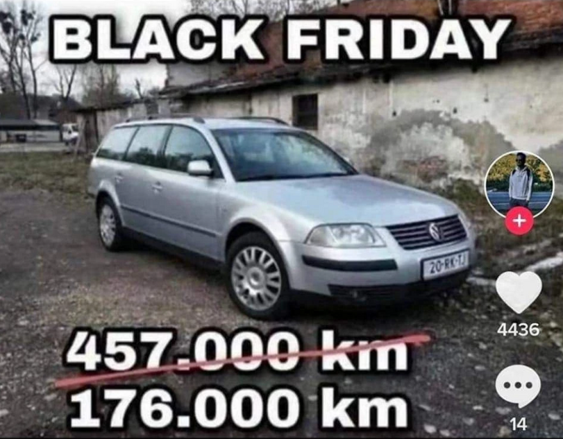 Black Friday - Picture with text, Discounts, Распродажа, Black Friday, Repeat, Humor, Mileage, Resellers