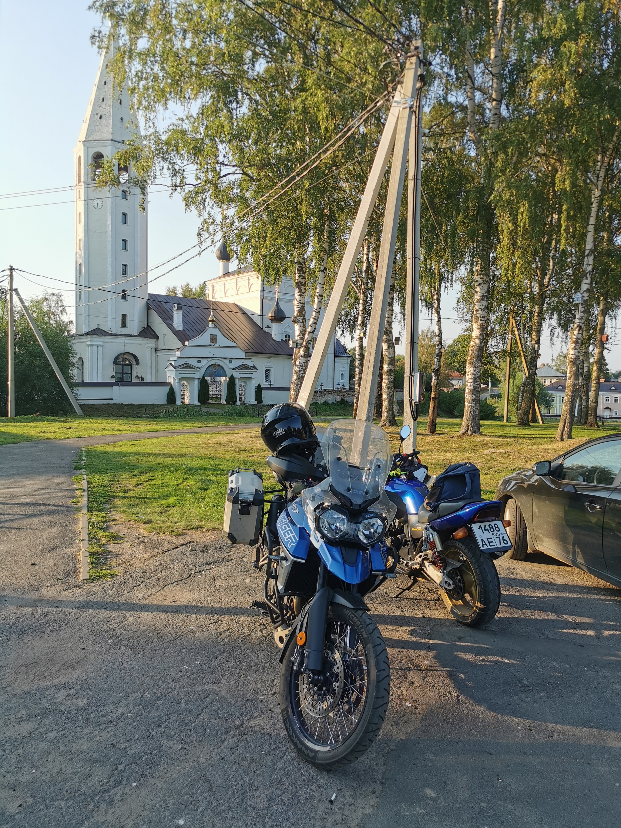 Yaroslavl Adventures - My, Moto, Tent, Camping, Tourism, Vyatskoye, Туристы, Yaroslavskaya oblast, Travel across Russia, Longpost