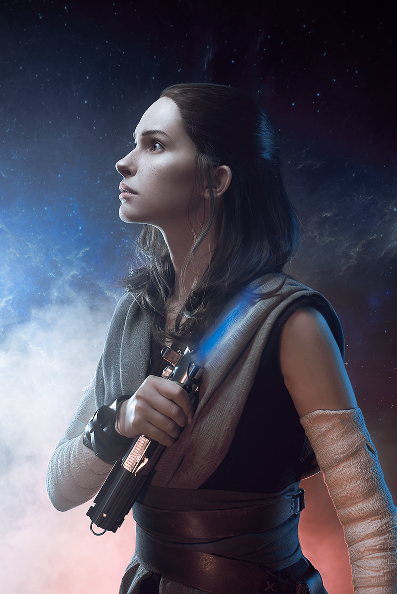 Rey cosplay (star wars: the last jedi) - My, Cosplay, Star Wars, Rey, Longpost