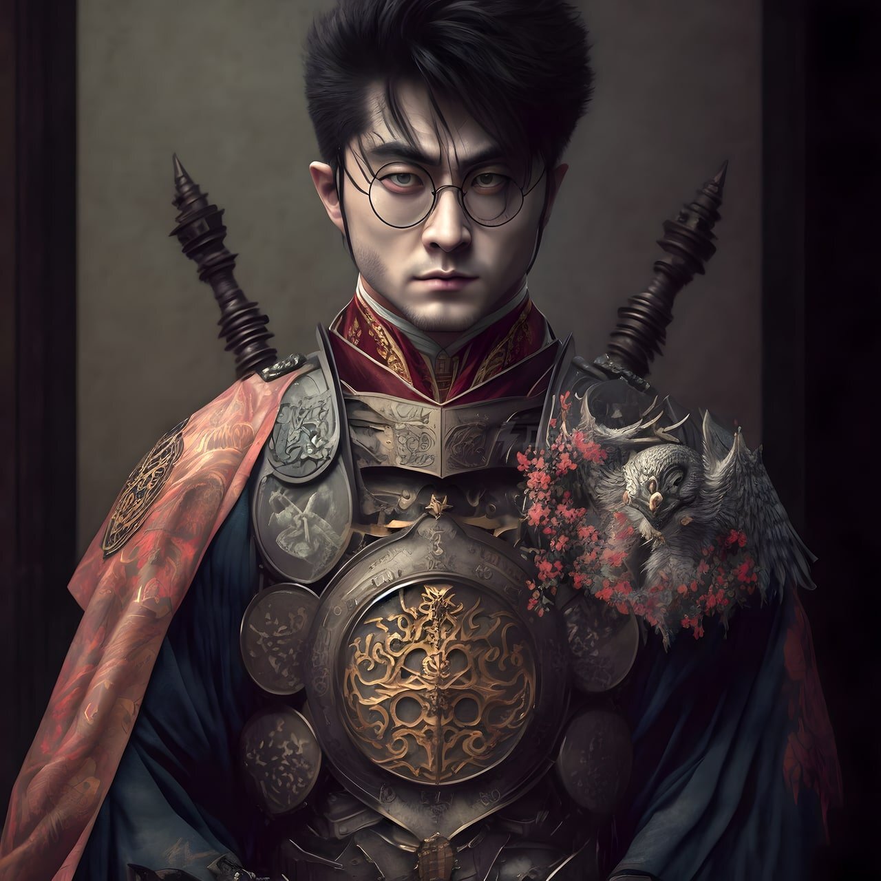 If Harry Potter was invented in Japan - Harry Potter, Japan, Midjourney, Нейронные сети, Longpost, Art, Images