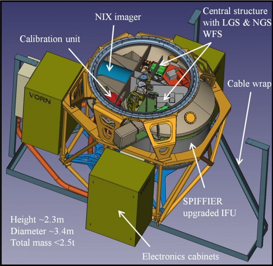 VLT получил новую камеру - Астрономия, Космос, Vlt, Eris, 3D, Длиннопост