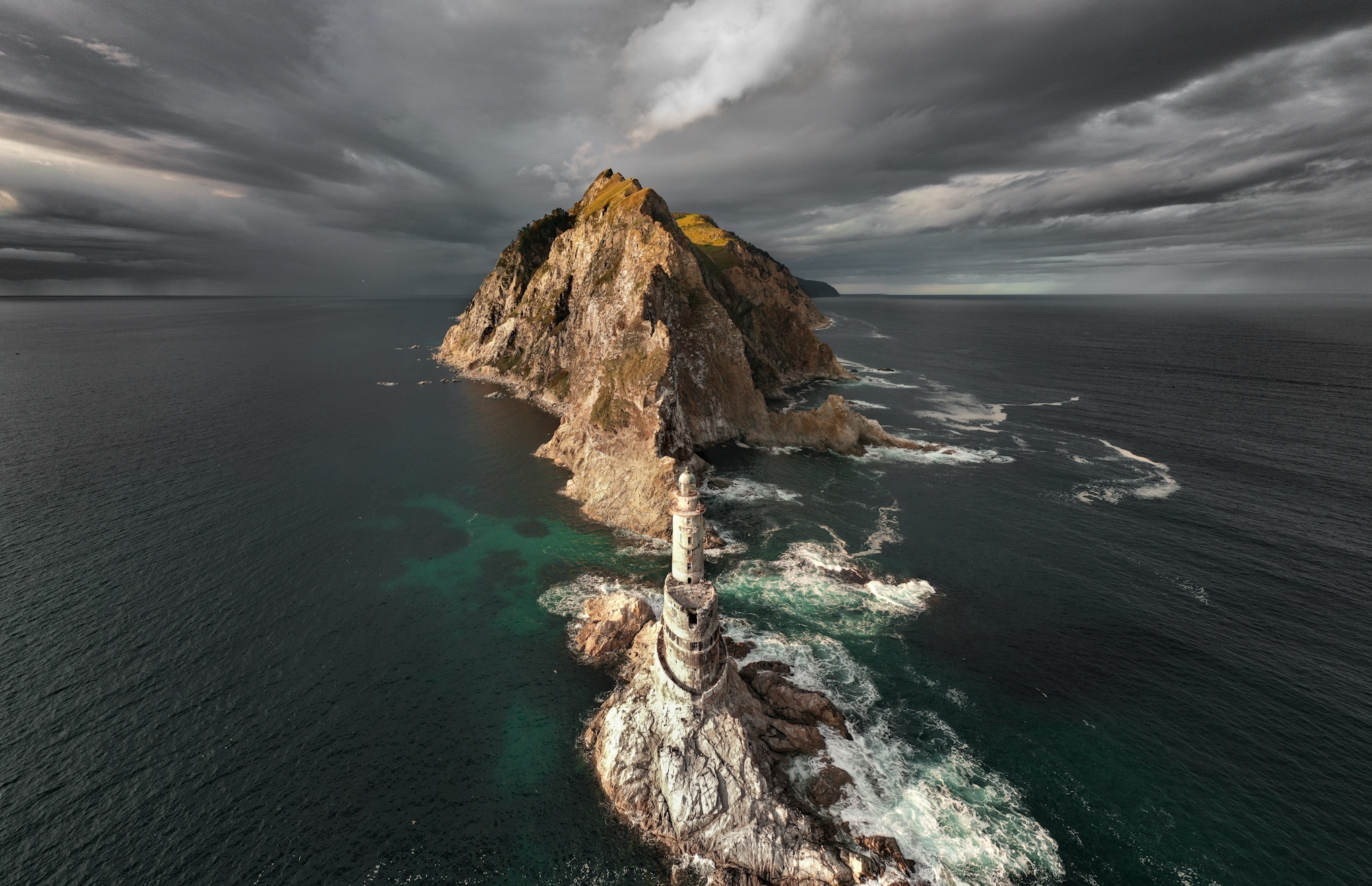 Aniva lighthouse at different times - My, Travels, Nature, Hike, Sea, The photo, Russia, Lighthouse, Sakhalin, Photographer, Drone, Sunset, Longpost