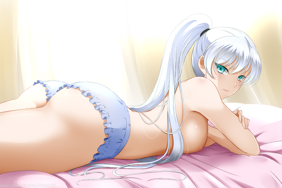 Weiss - NSFW, RWBY, Anime art, Anime, Art, Drawing, Boobs, Weiss schnee, Booty, Longpost, Underwear