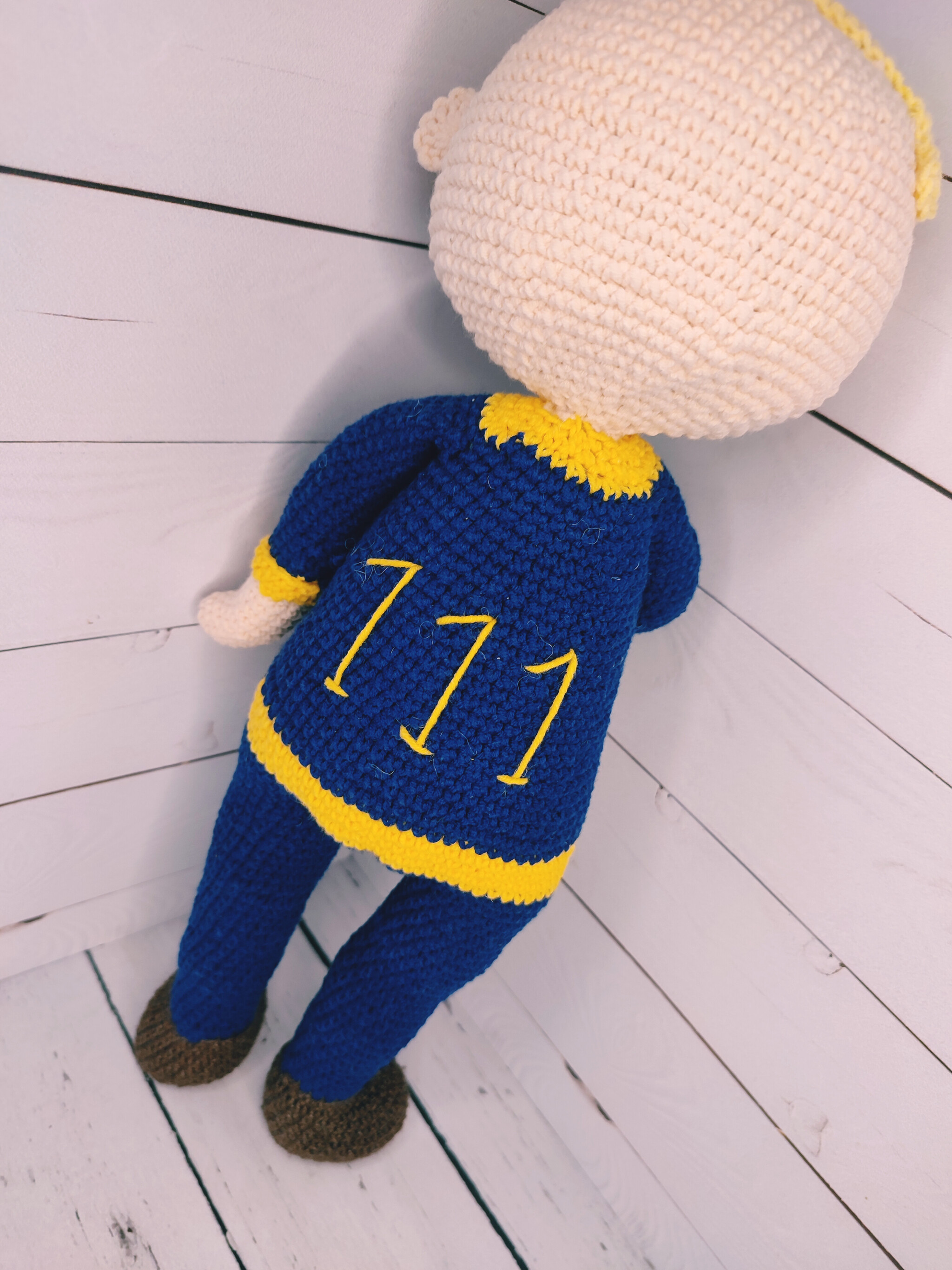 Vault boy - Вязаные игрушки, Vault, Vault Boy, Fallout, Длиннопост