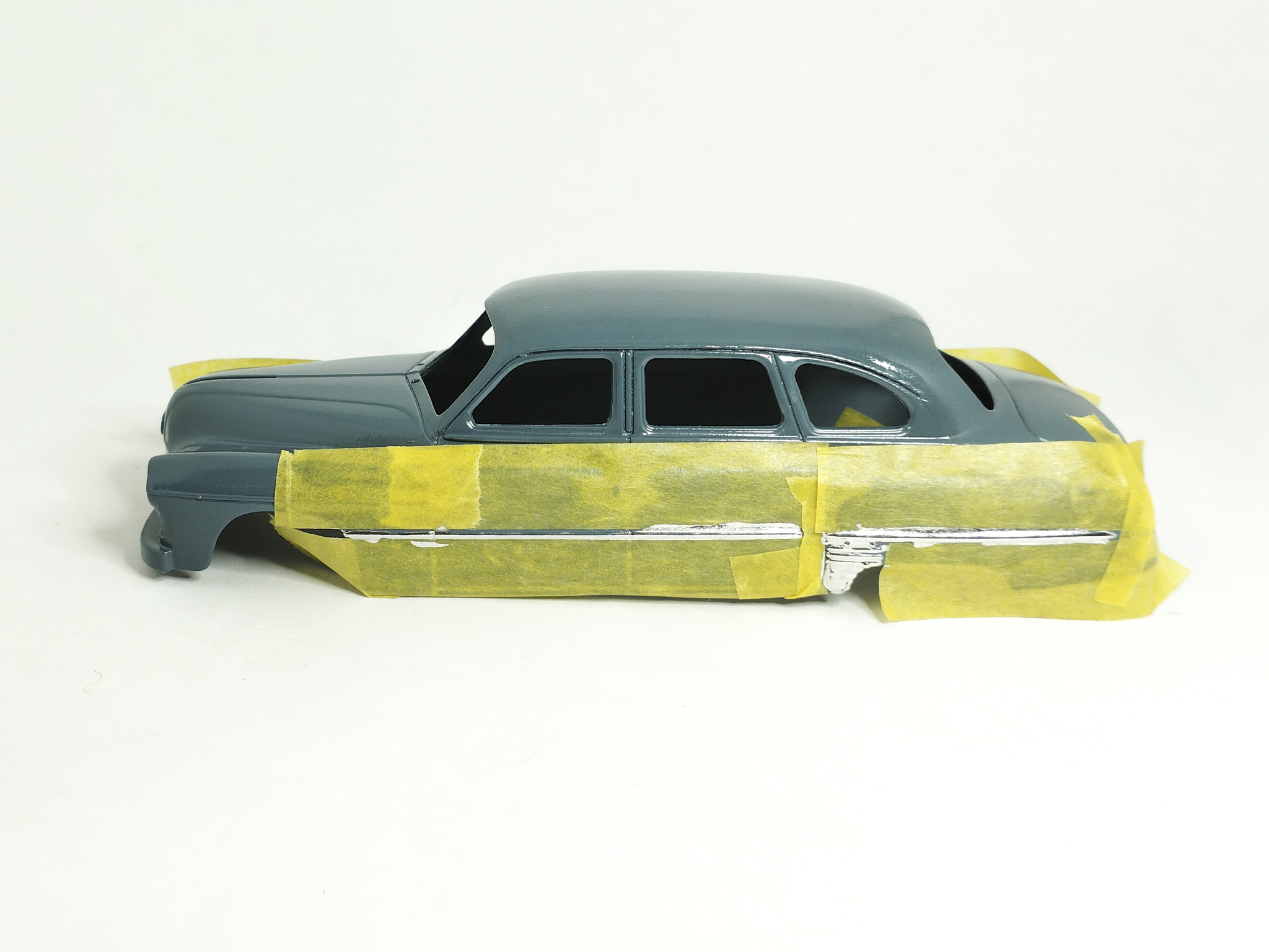 Conversion of the GAZ-12 ZIM - Taxi model on a scale of 1:43 - My, Collecting, Modeling, Collection, Conversion, Stand modeling, Painting miniatures, Winter, Deagostini, Scalemodels, Domestic auto industry, Miniature, Tamiya, Dyeing, Airbrush, Longpost, Gaz-12