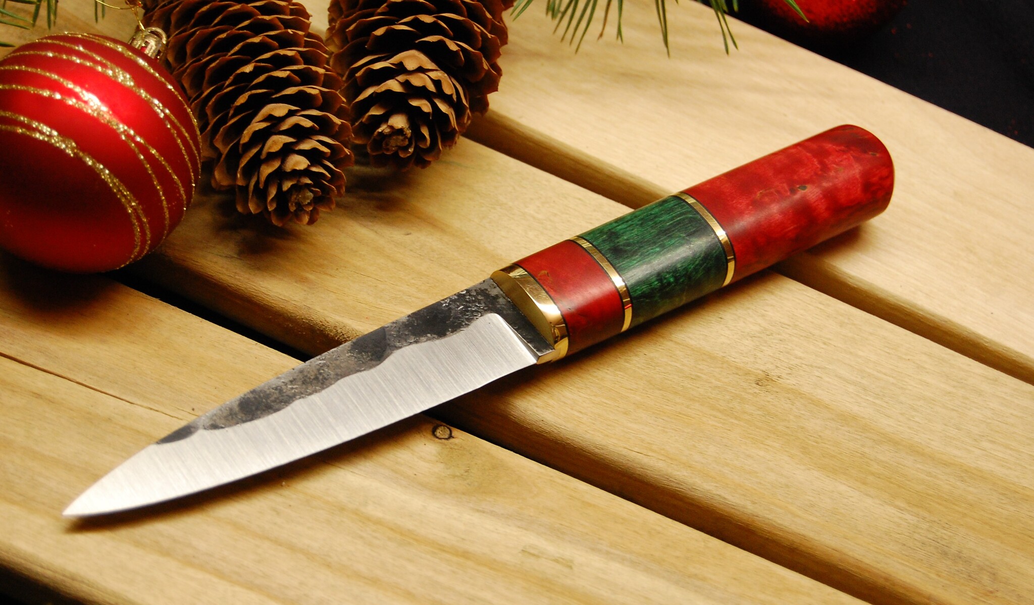 New Year mood - My, Handmade, Knife, With your own hands, Needlework, New Year, Longpost