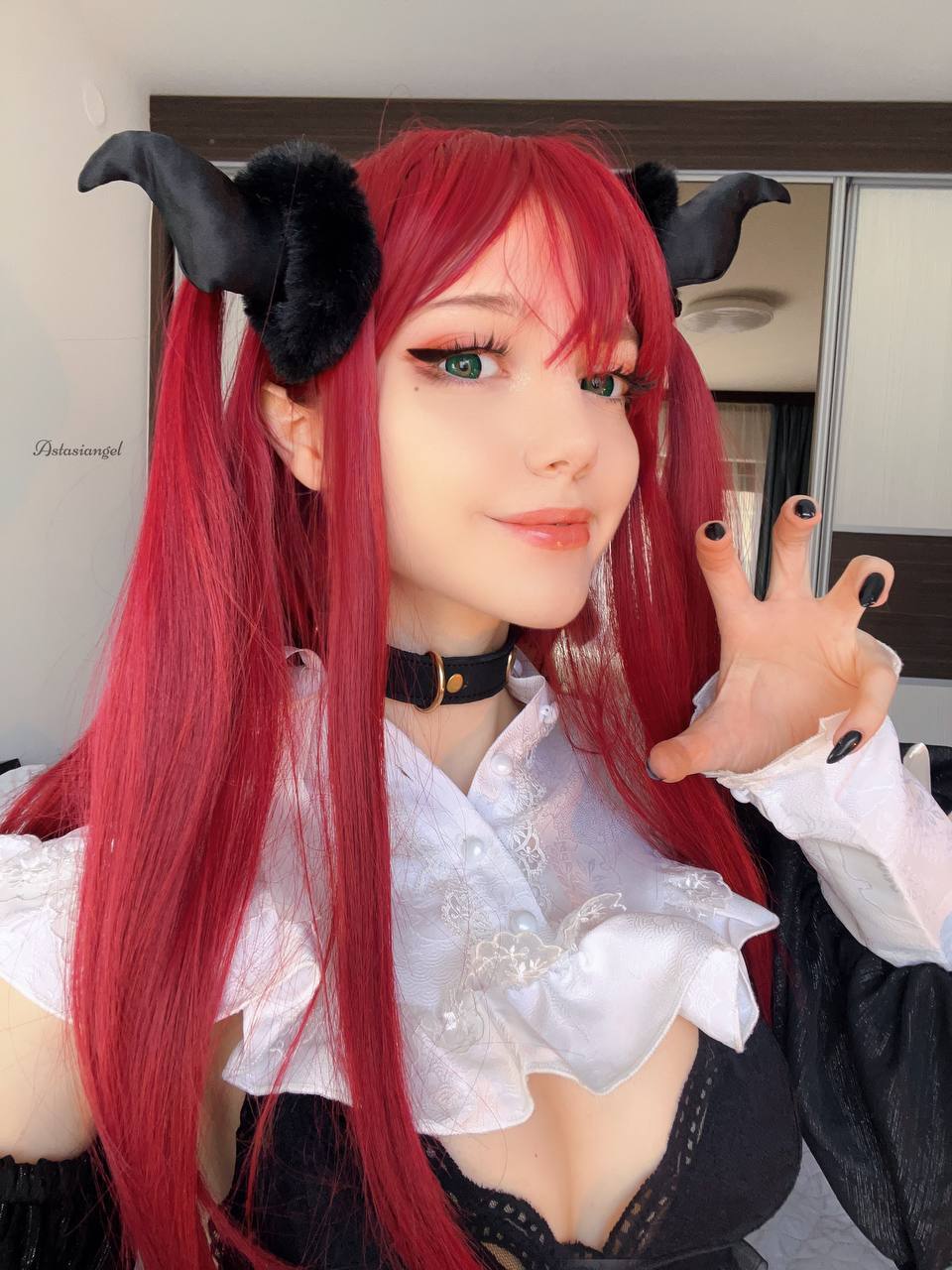 Cutie Succubus Rizu - NSFW, Girls, Astasiangel, Cosplay, Anime, Longpost, Succubus