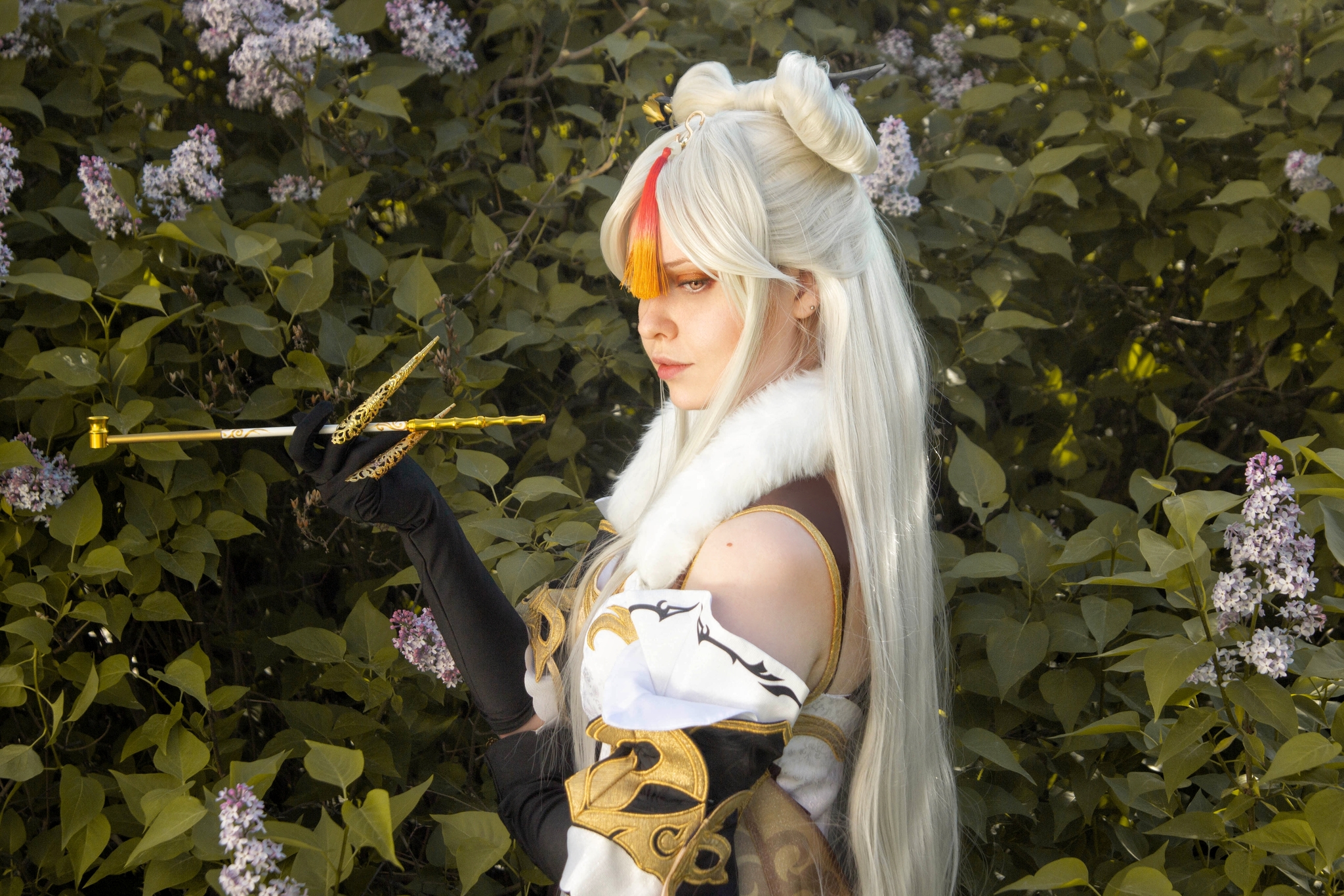 Ningguang! - My, Ningguang, Genshin impact, Cosplay, Girls, Games, The photo, Geo, Cosplayers, Liyue