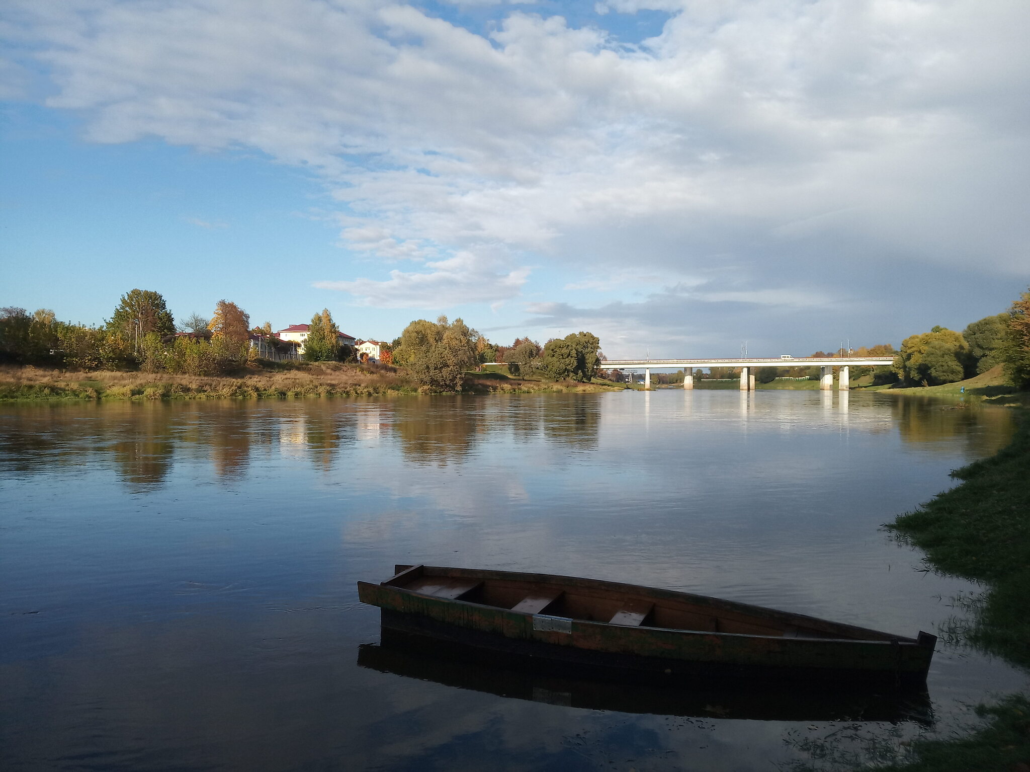 Осенняя прогулка по городу Орша | Пикабу