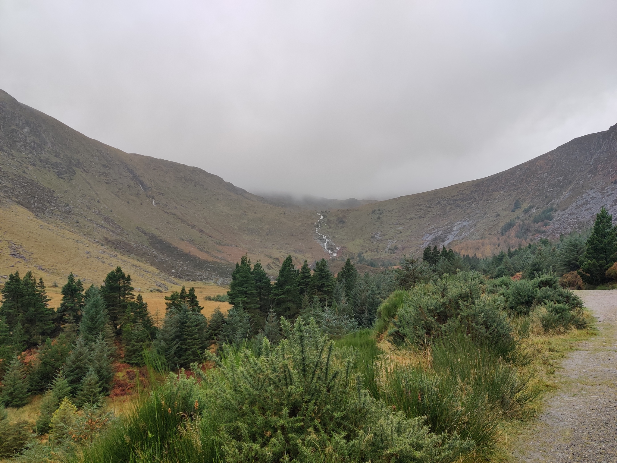 Irish mountains - My, Ireland, The mountains, Waterfall, The rocks, Longpost