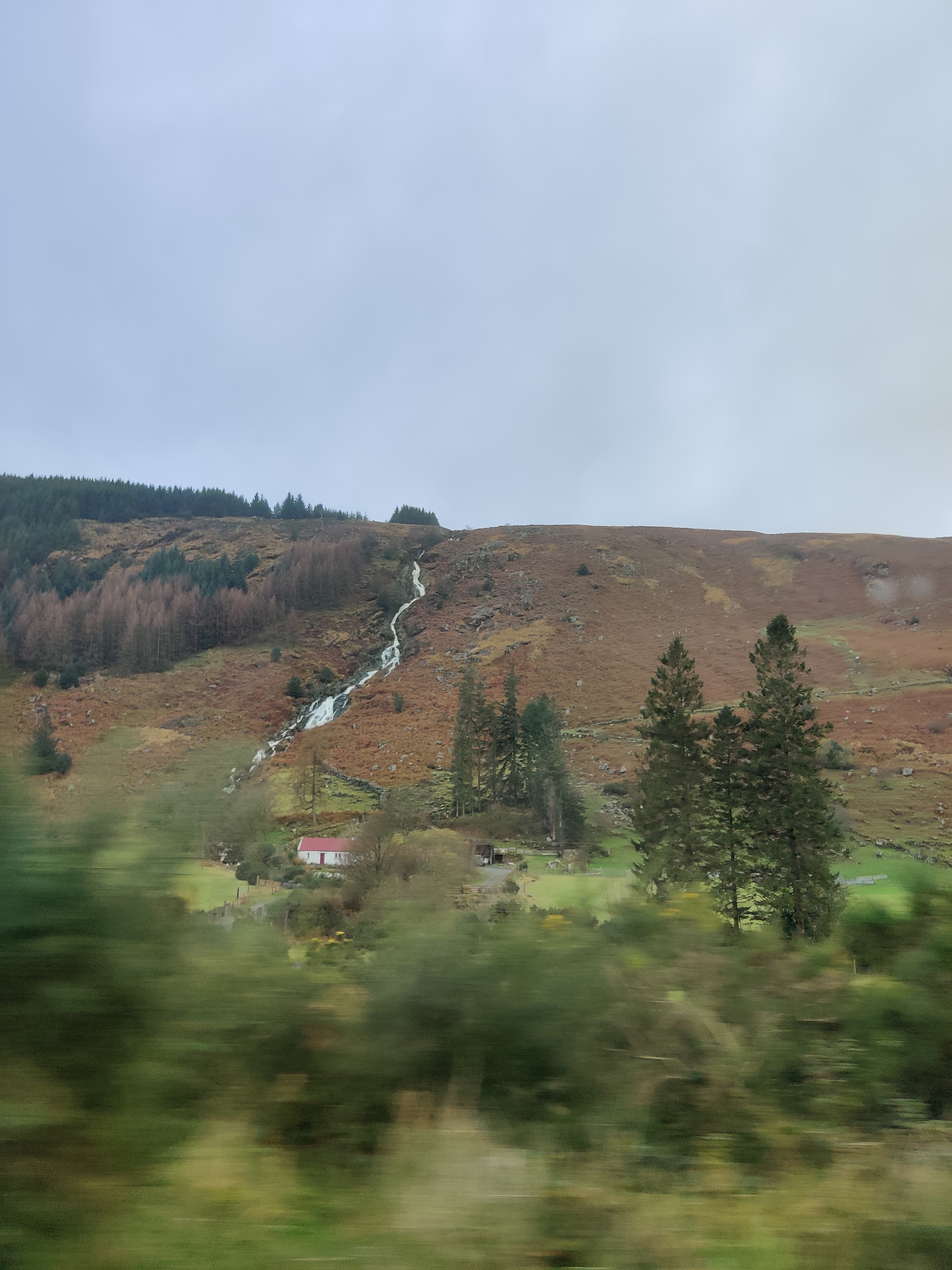 Irish mountains - My, Ireland, The mountains, Waterfall, The rocks, Longpost