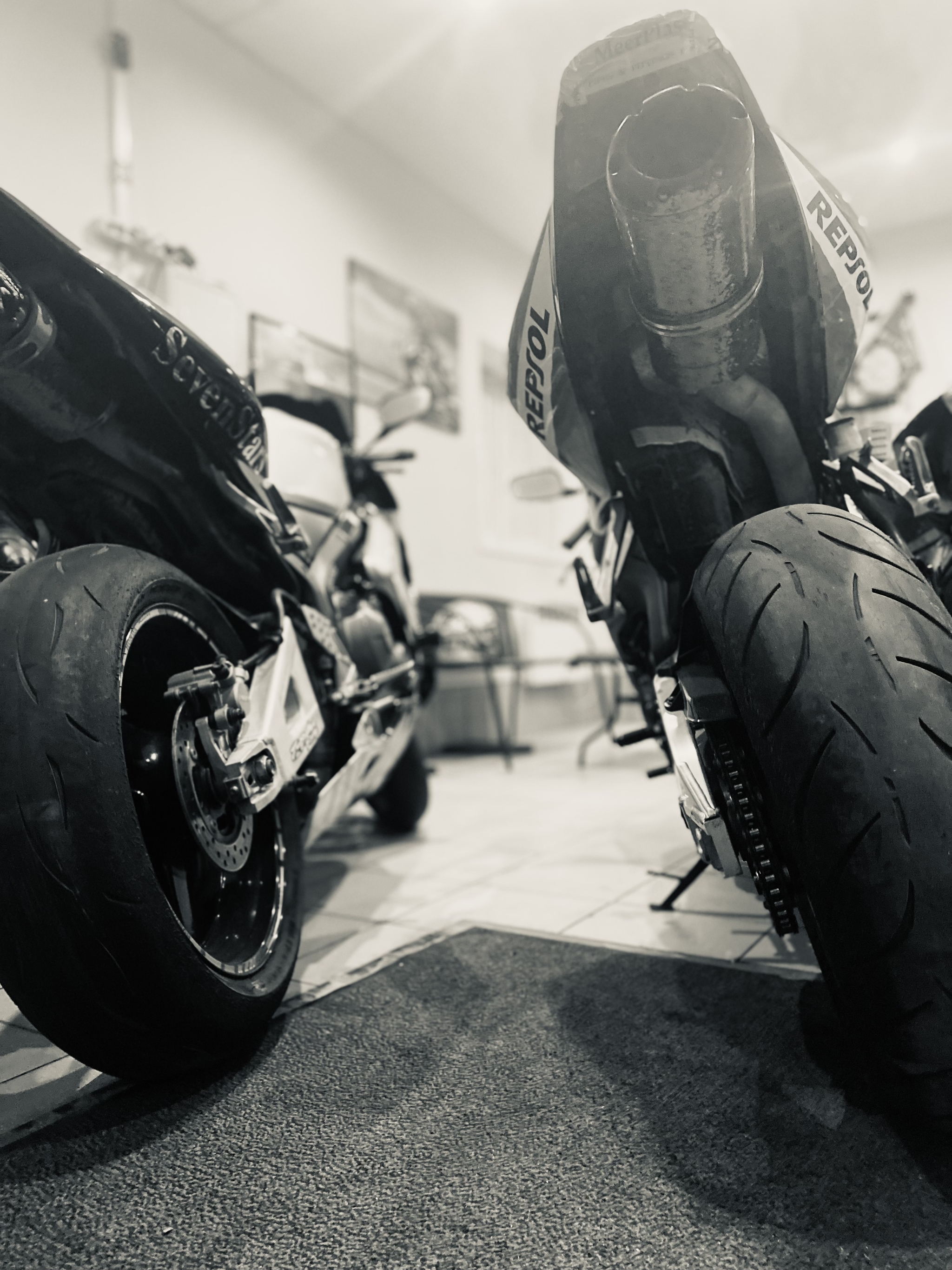 Motoclub - My, Moto, Mobile photography, Garage, Honda Motorcycles