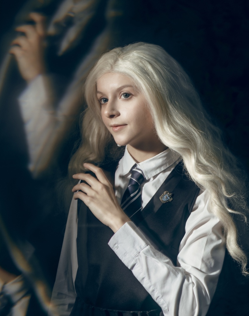 Luna Lovegood - The photo, Girls, Long hair, Cosplay, Luna Lovegood, Longpost